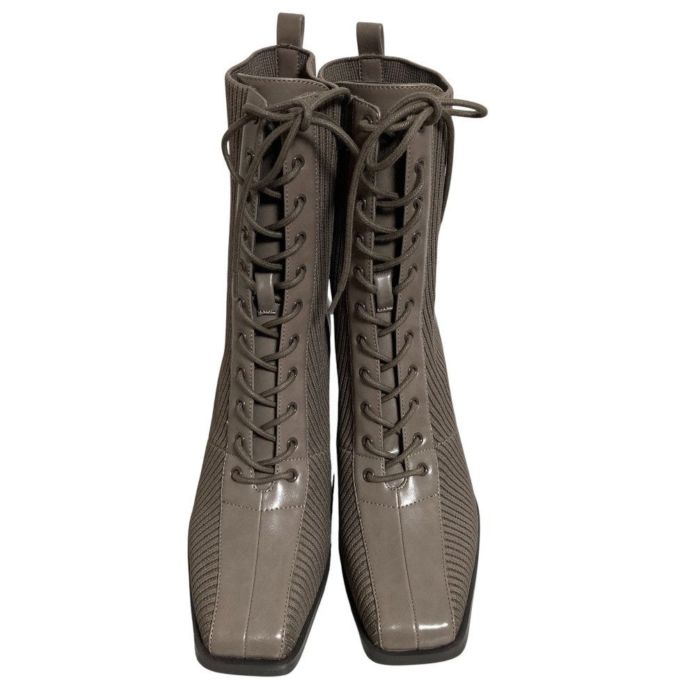 Other Other rienda Lace Up Knit Boots Textile Shoes DUTY FREE for USA Size ONE SIZE - 2 Thumbnail