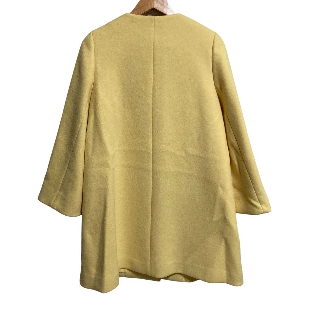Other Other M-Premier Super100’s Wool Collarless Coat Textile Outerwear A236-015 DUTY FREE for USA Size ONE SIZE - 2 Thumbnail