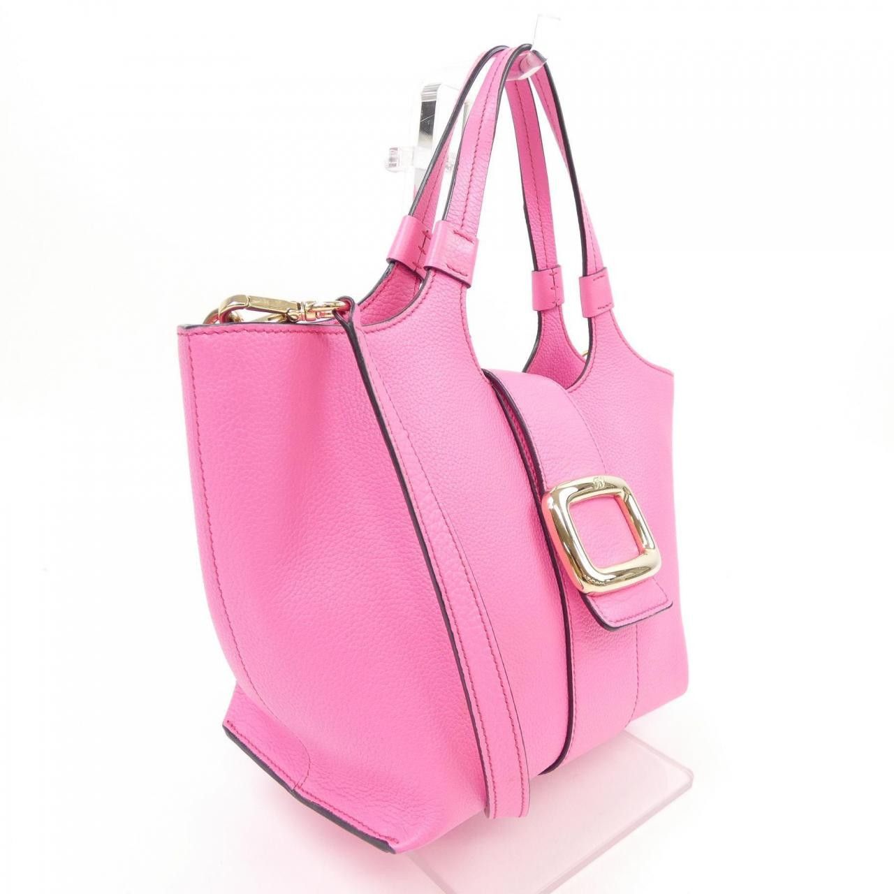Roger Vivier Roger Vivier Roger Vivier Viv Shock Bag Leather Shoulder Bag DUTY FREE for USA Size ONE SIZE - 2 Thumbnail