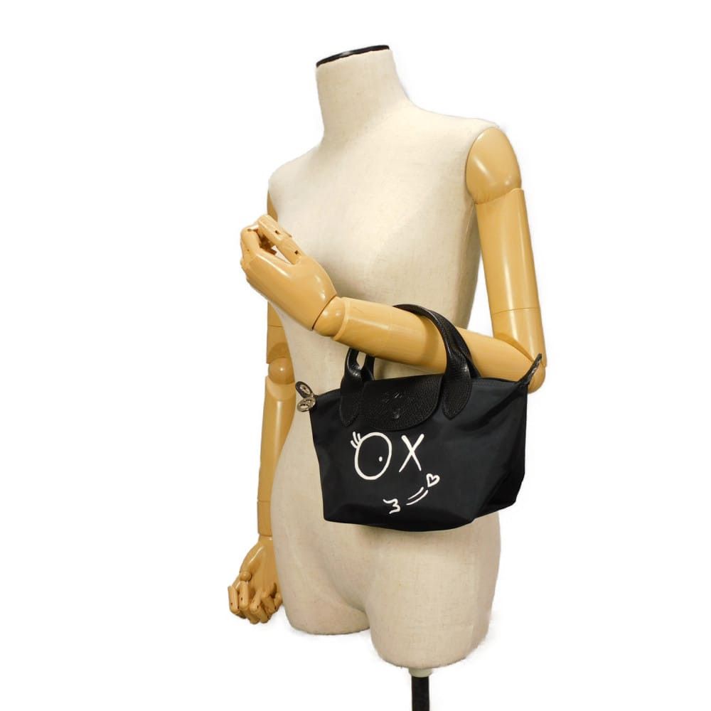Longchamp Longchamp Longchamp Le Pliage XS Recycled Canvas Handbag Textile Handbag L1500MRC001 DUTY FREE for USA Size ONE SIZE - 3 Thumbnail