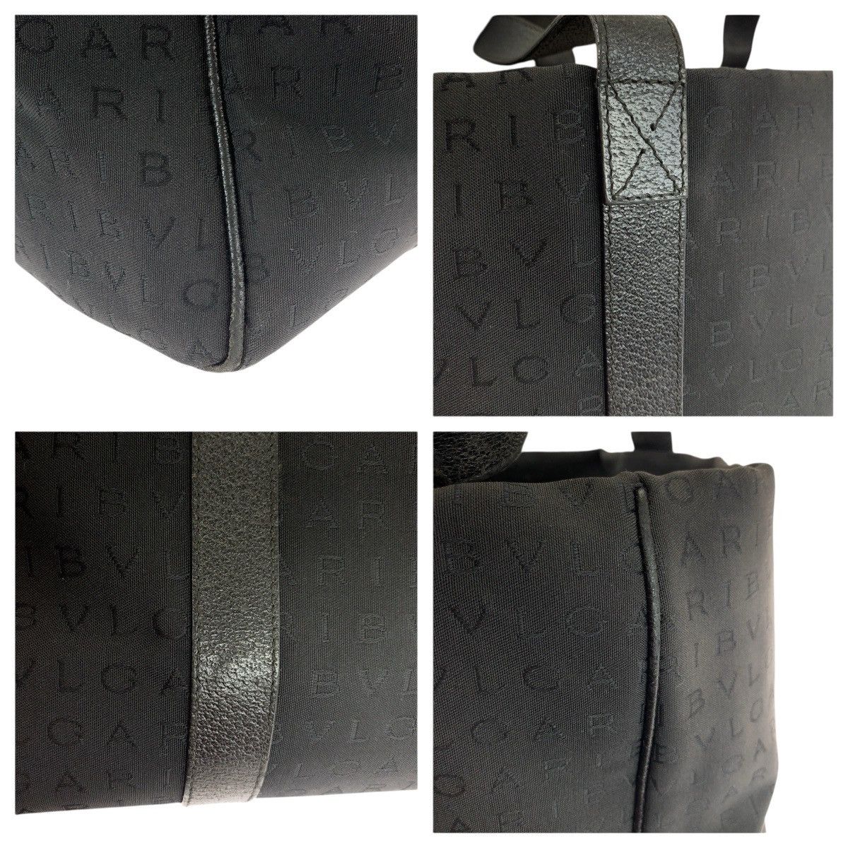 Bvlgari Bvlgari Bvlgari Logo Mania Canvas/Leather 2way bag Textile Shoulder Bag DUTY FREE for USA Size ONE SIZE - 6 Thumbnail