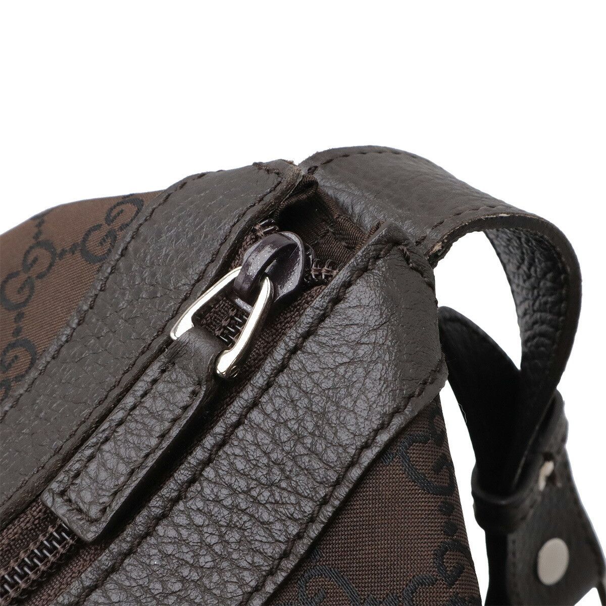 Gucci Gucci Gucci GG Nylon Leather 2way Travel Bag Textile Travel Bag 105669 DUTY FREE for USA Size ONE SIZE - 5 Thumbnail