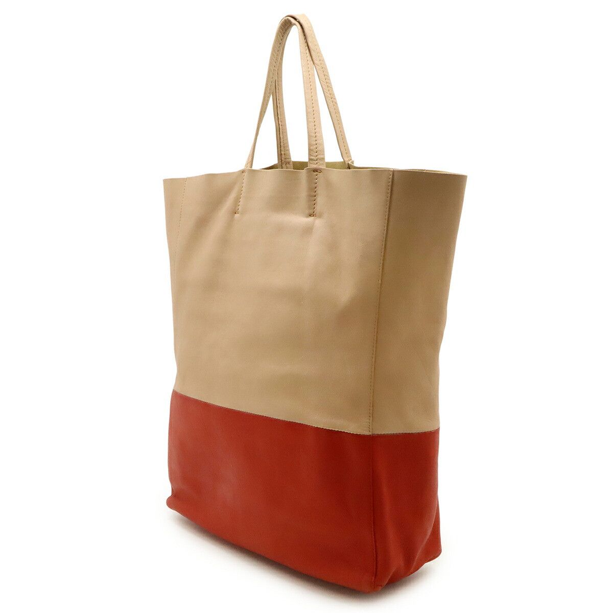 Celine Celine Celine Horizontal Cabas Leather Tote Bag Leather Tote Bag DUTY FREE for USA Size ONE SIZE - 2 Thumbnail