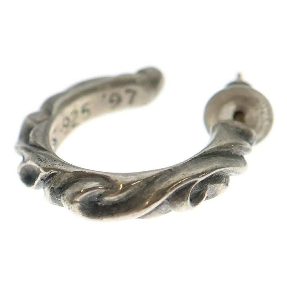 Chrome Hearts Chrome Hearts Hoop Scrool 1 Scroll Earring Size ONE SIZE - 3 Thumbnail