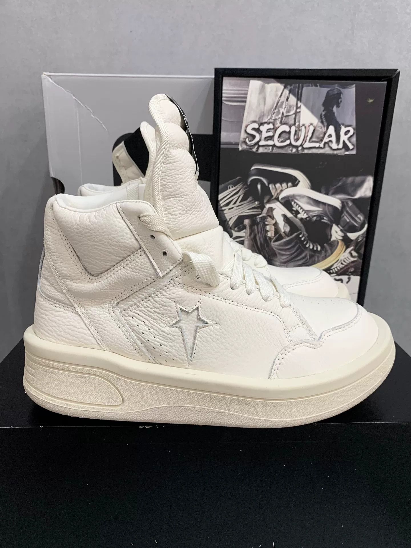 Rick Owens Rick Owens x Converse Sneakers Size US 11 / EU 44 - 2 Thumbnail