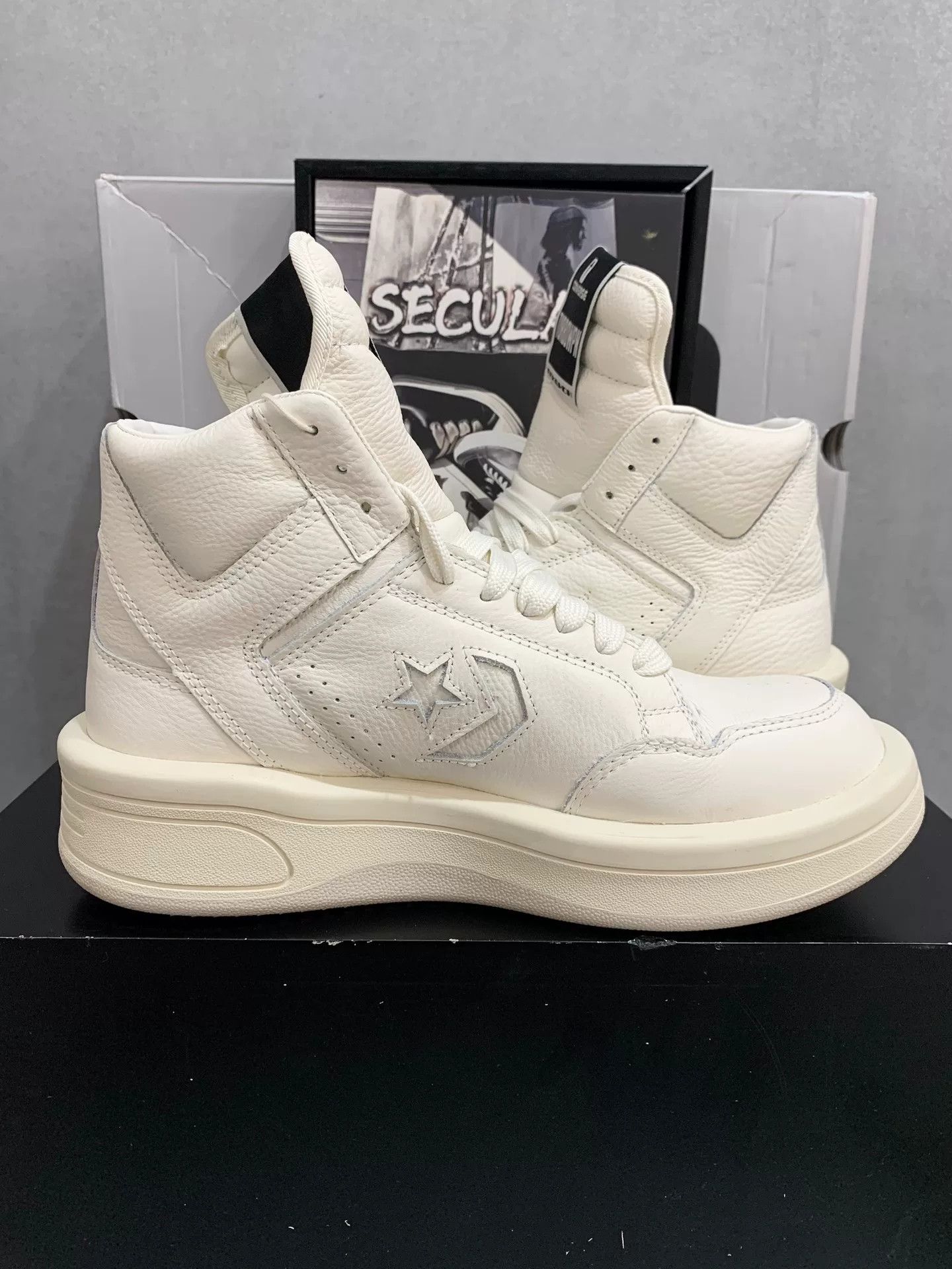 Rick Owens Rick Owens x Converse Sneakers Size US 11 / EU 44 - 3 Thumbnail