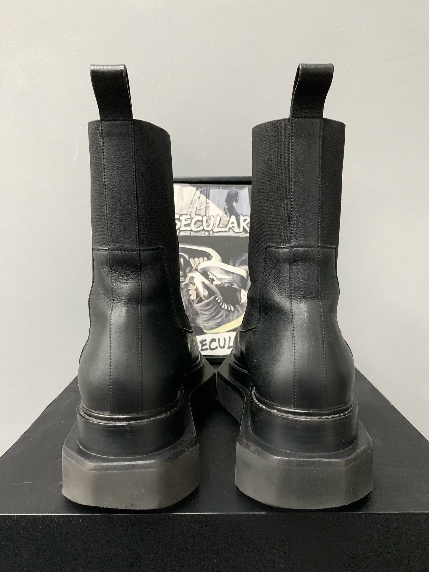 Rick Owens Rick Owens Show Thick Sole High-Top Boots Size US 9 / EU 42 - 7 Thumbnail