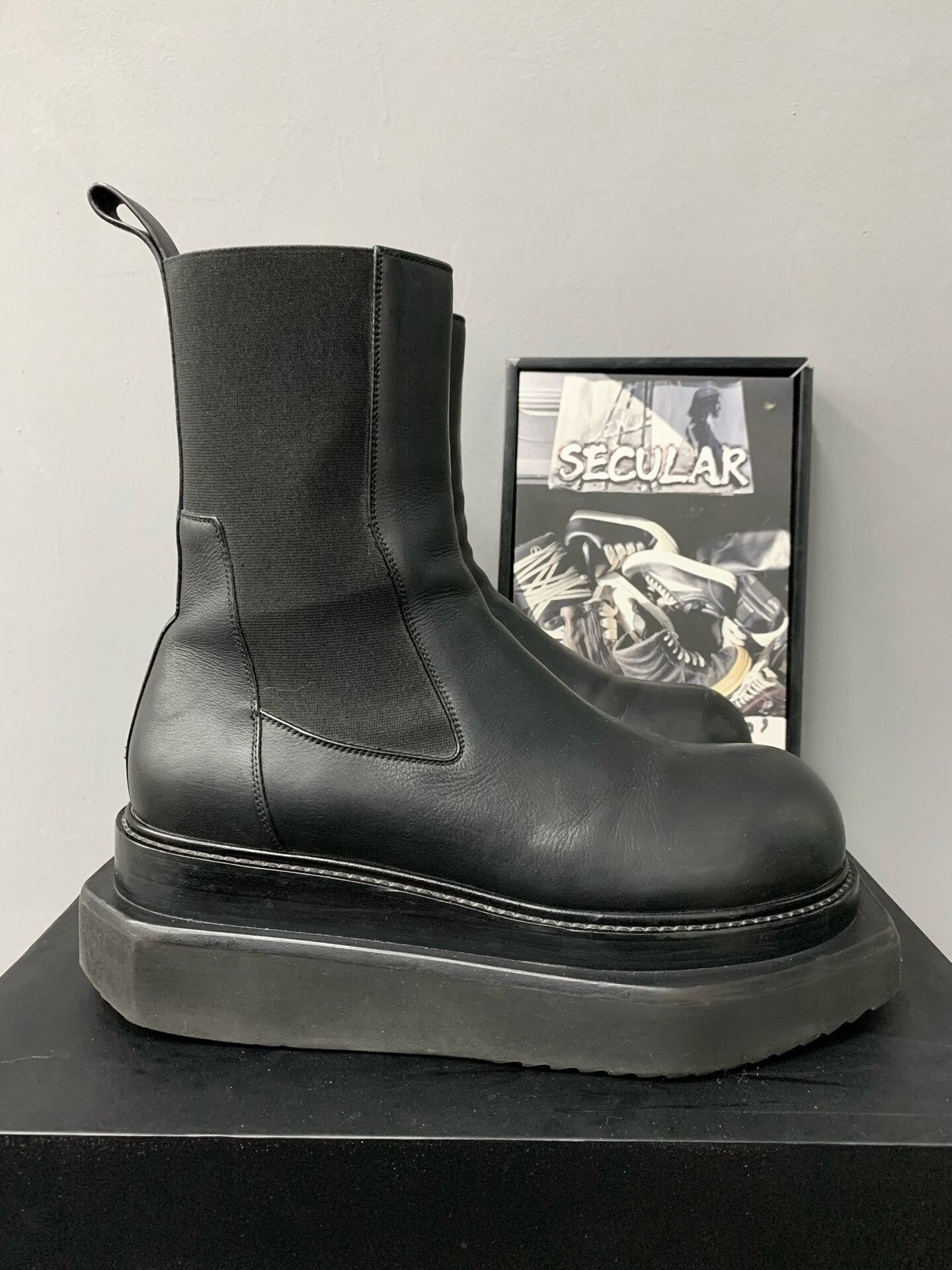Rick Owens Rick Owens Show Thick Sole High-Top Boots Size US 9 / EU 42 - 2 Thumbnail