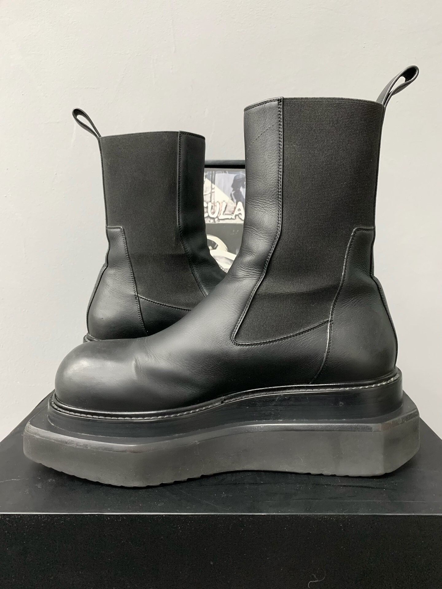 Rick Owens Rick Owens Show Thick Sole High-Top Boots Size US 9 / EU 42 - 6 Thumbnail