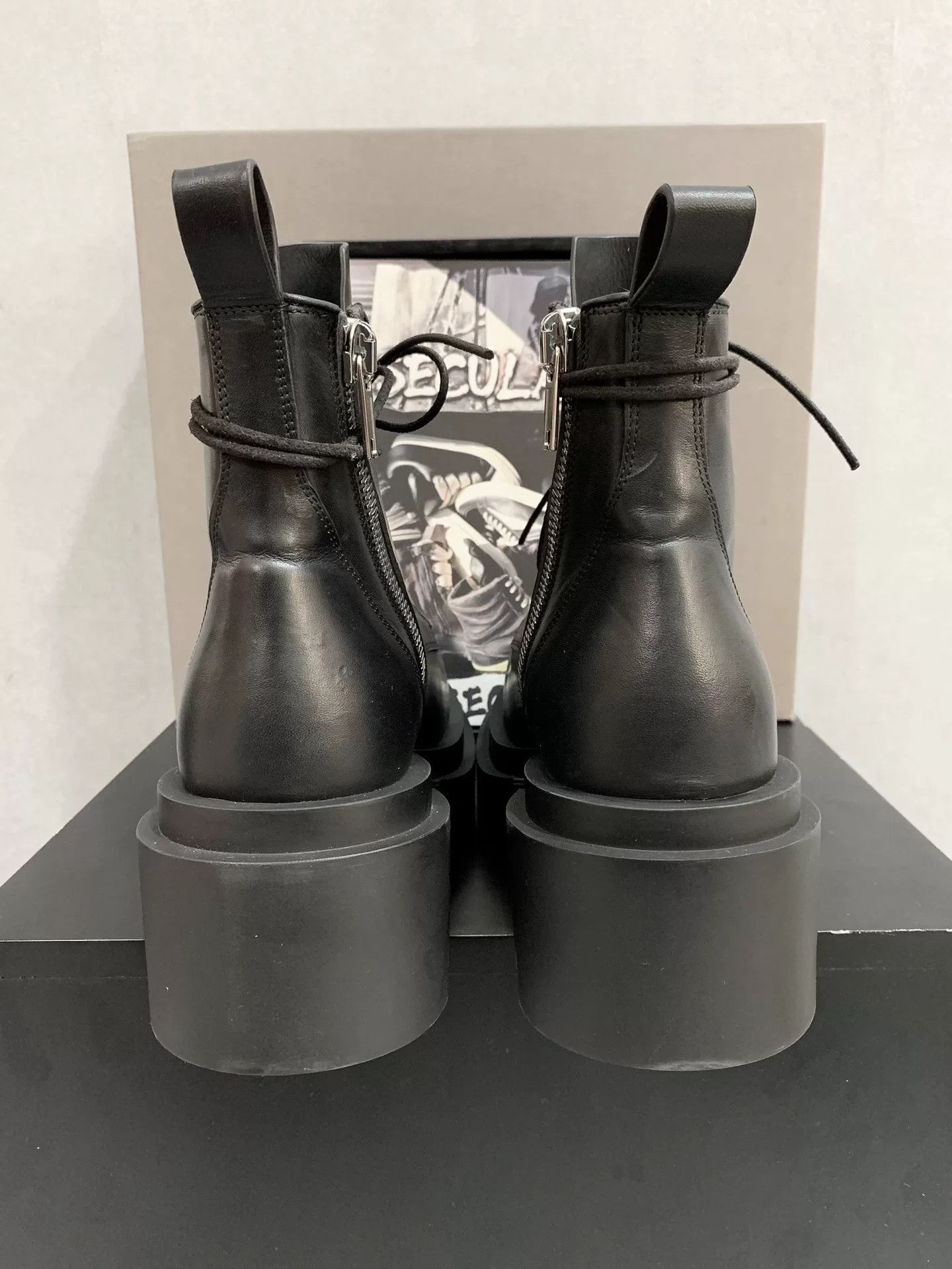 Rick Owens Rick Owens Bogun Show Thick-Soled Boots Size US 6 / EU 39 - 7 Thumbnail