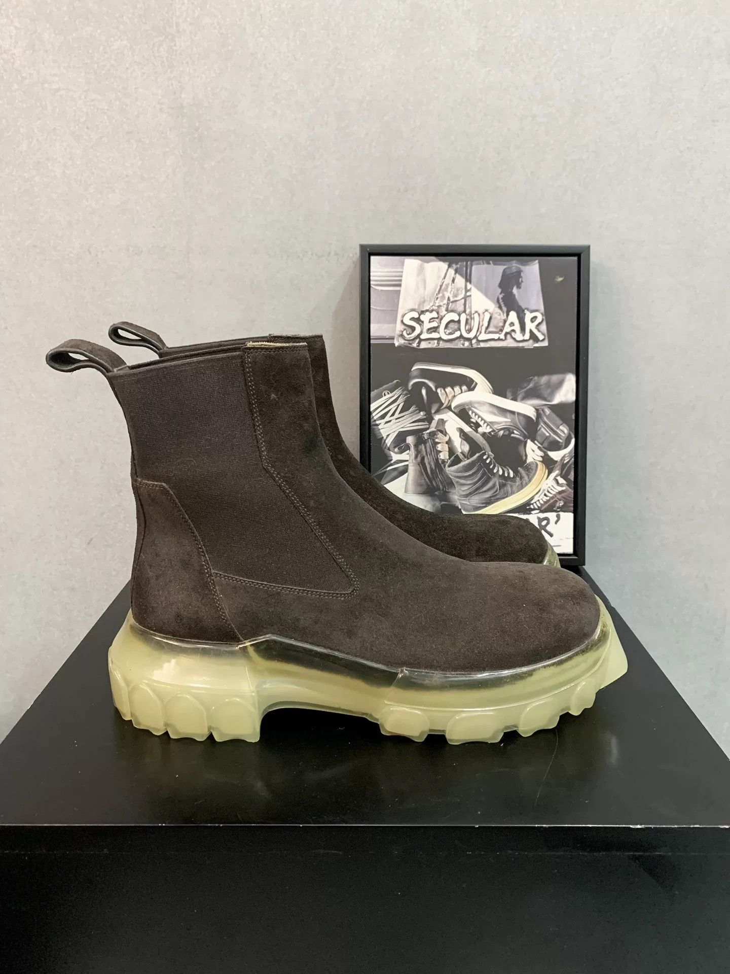 Rick Owens Rick Owens Tractor Chelsea Boots Size US 8 / EU 41 - 2 Thumbnail
