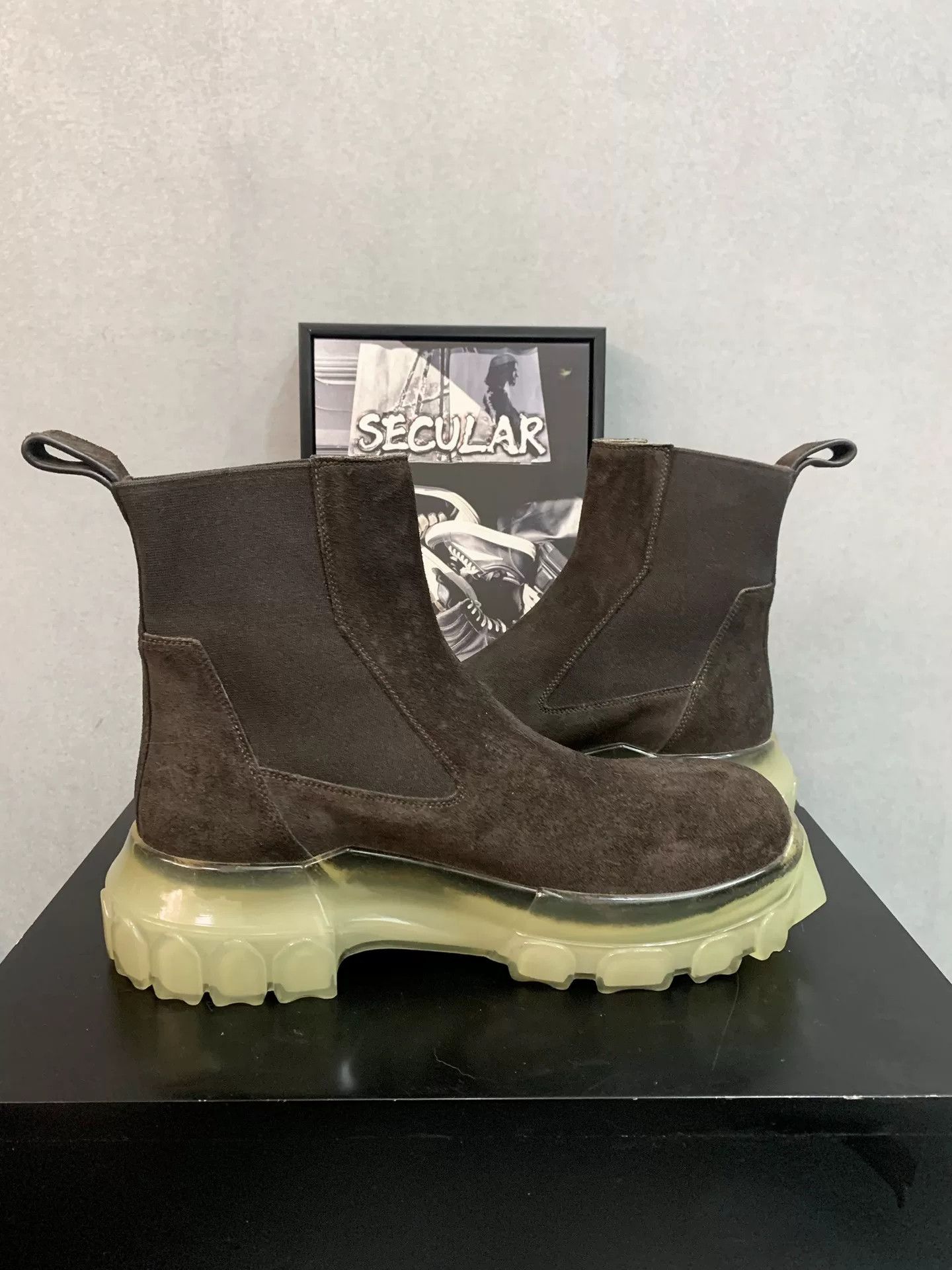 Rick Owens Rick Owens Tractor Chelsea Boots Size US 8 / EU 41 - 5 Thumbnail