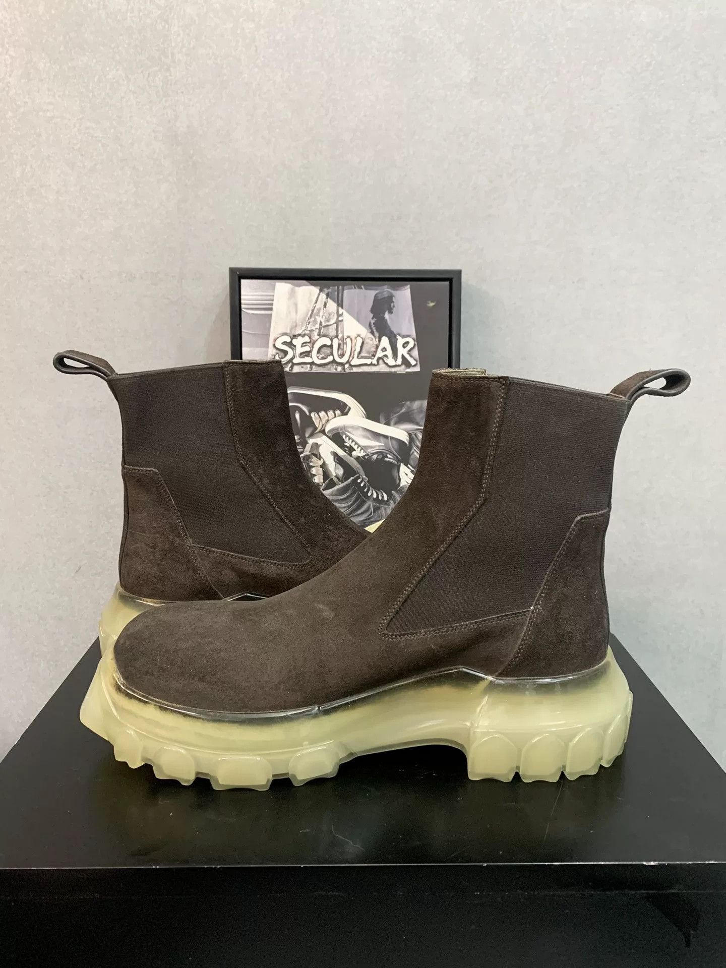 Rick Owens Rick Owens Tractor Chelsea Boots Size US 8 / EU 41 - 6 Thumbnail