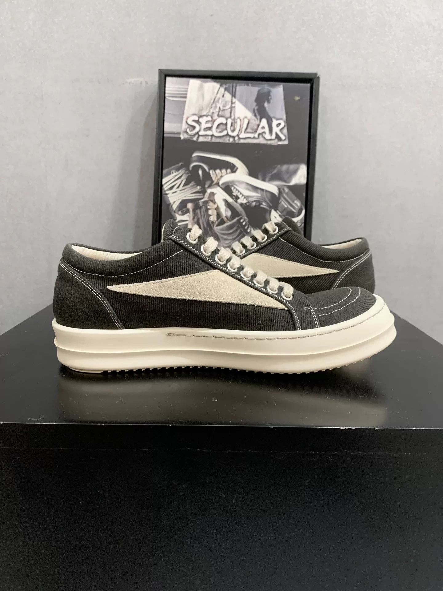 Rick Owens Rick Owens Low-Top Canvas Sneakers Size US 6 / IT 36 - 5 Thumbnail