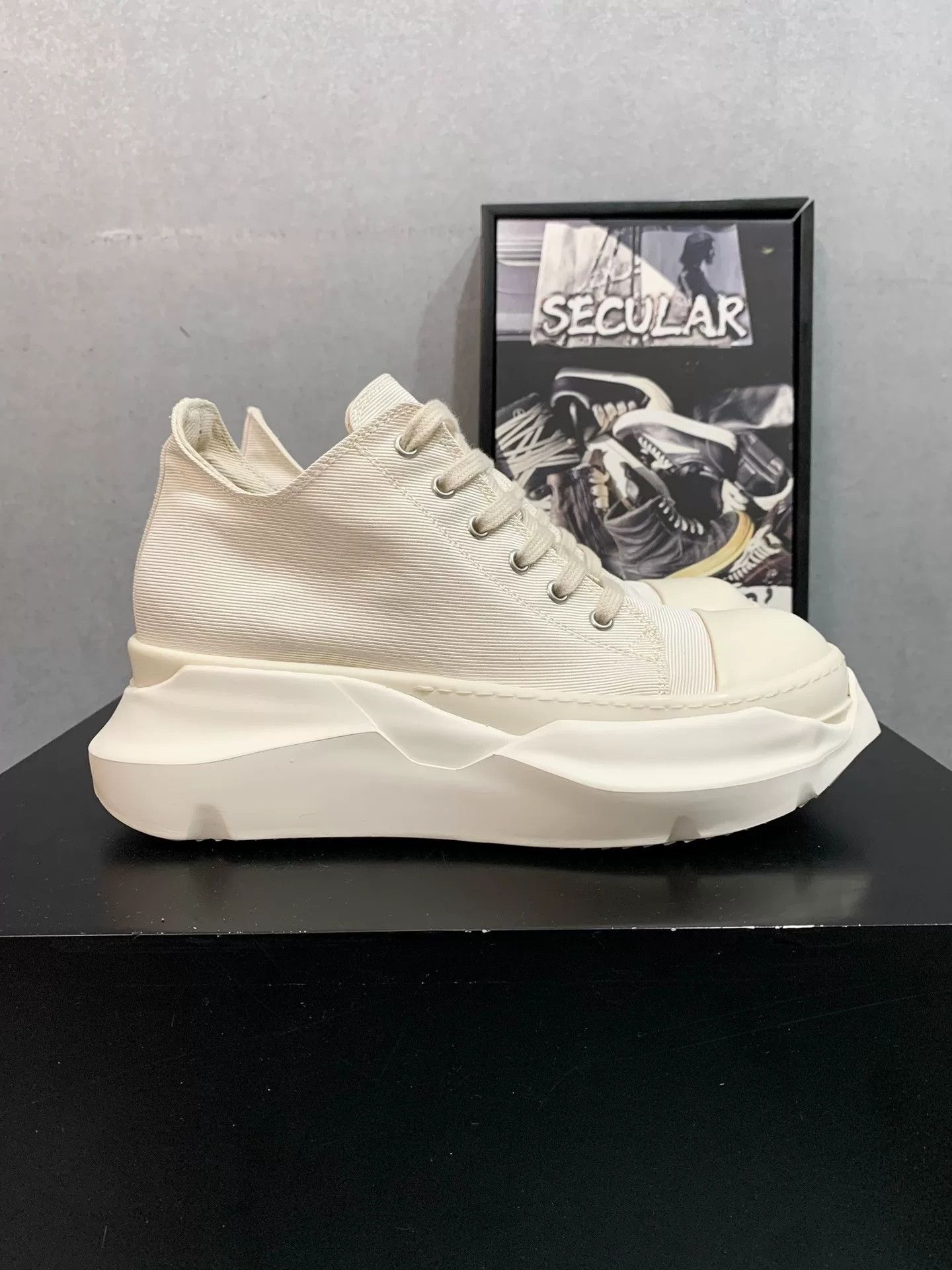 Rick Owens Rick Owens Thick Sole Low Top Sneakers Size US 6 / EU 39 - 4 Thumbnail