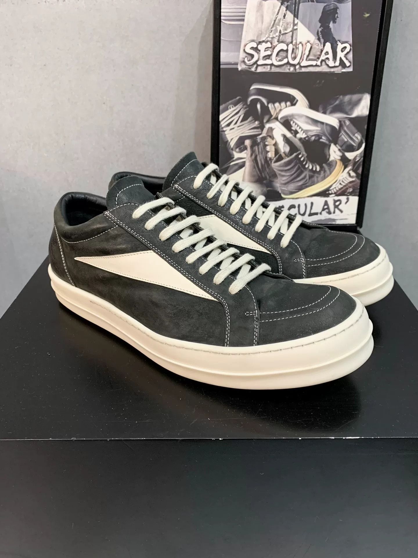 Rick Owens Rick Owens Men's Low-Top Sneakers Size US 11 / EU 44 - 3 Thumbnail