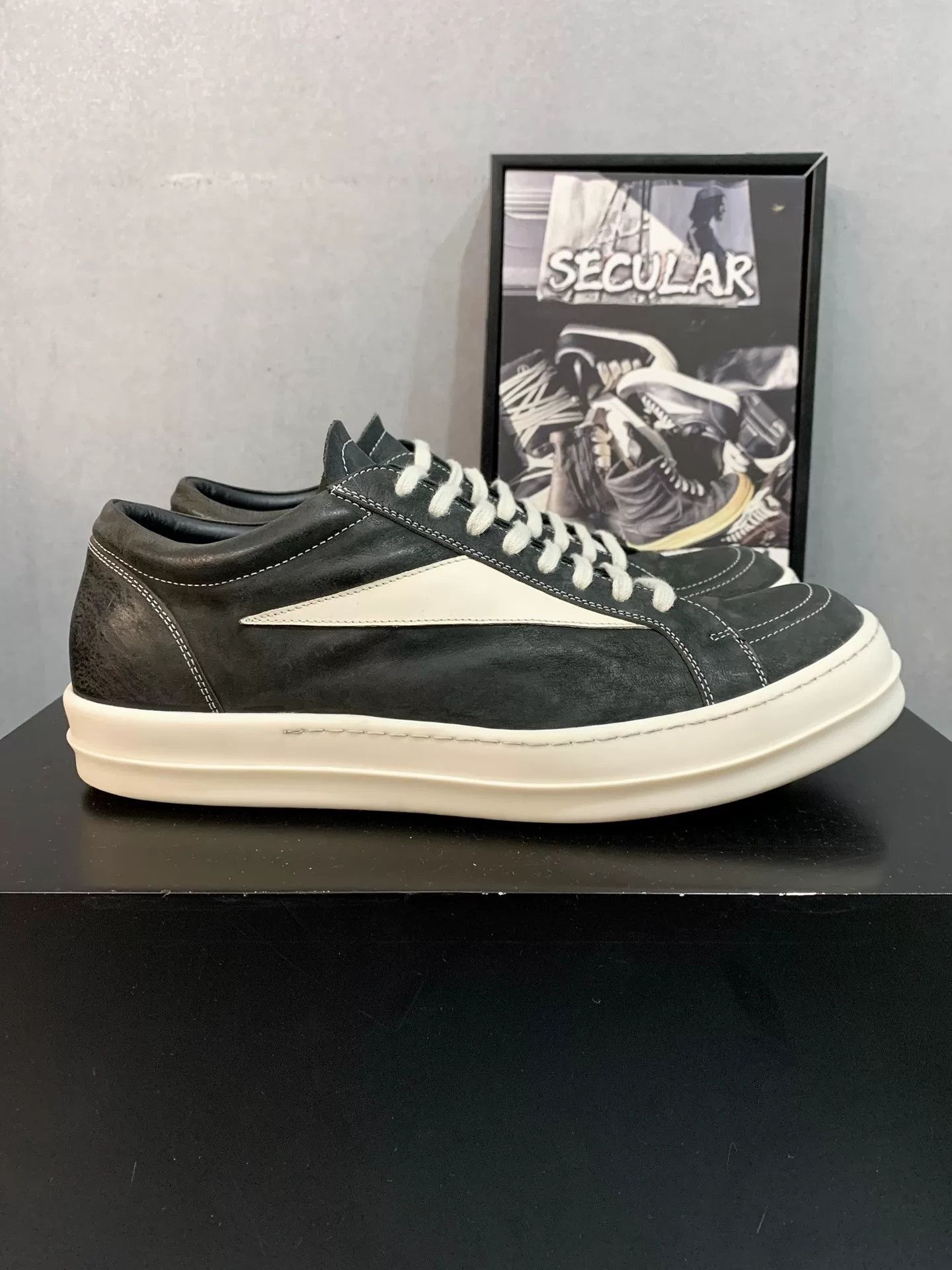 Rick Owens Rick Owens Men's Low-Top Sneakers Size US 11 / EU 44 - 4 Thumbnail