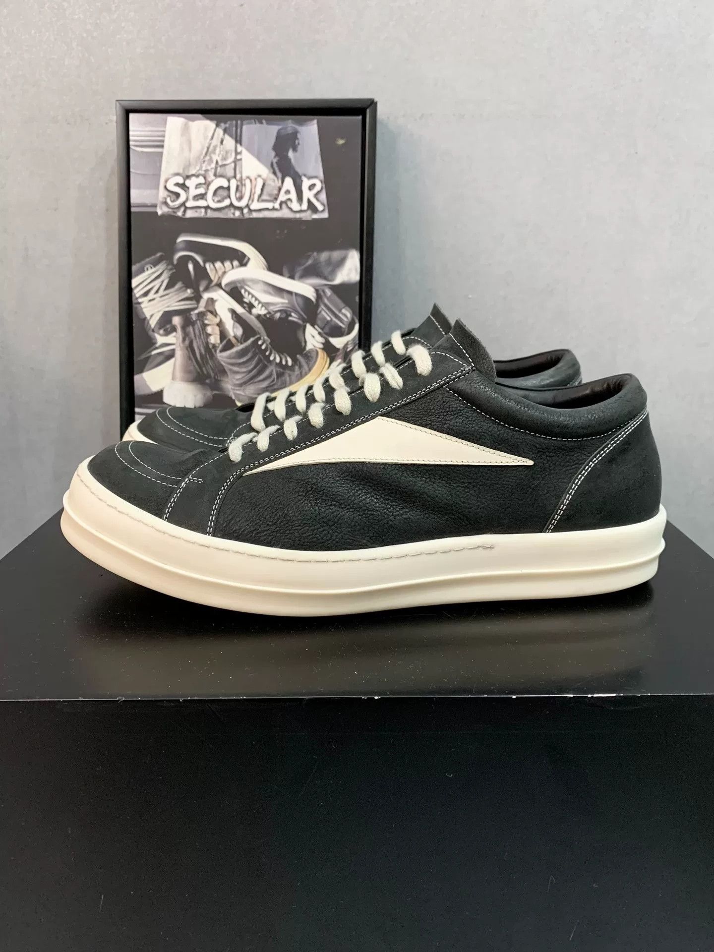 Rick Owens Rick Owens Men's Low-Top Sneakers Size US 11 / EU 44 - 2 Thumbnail