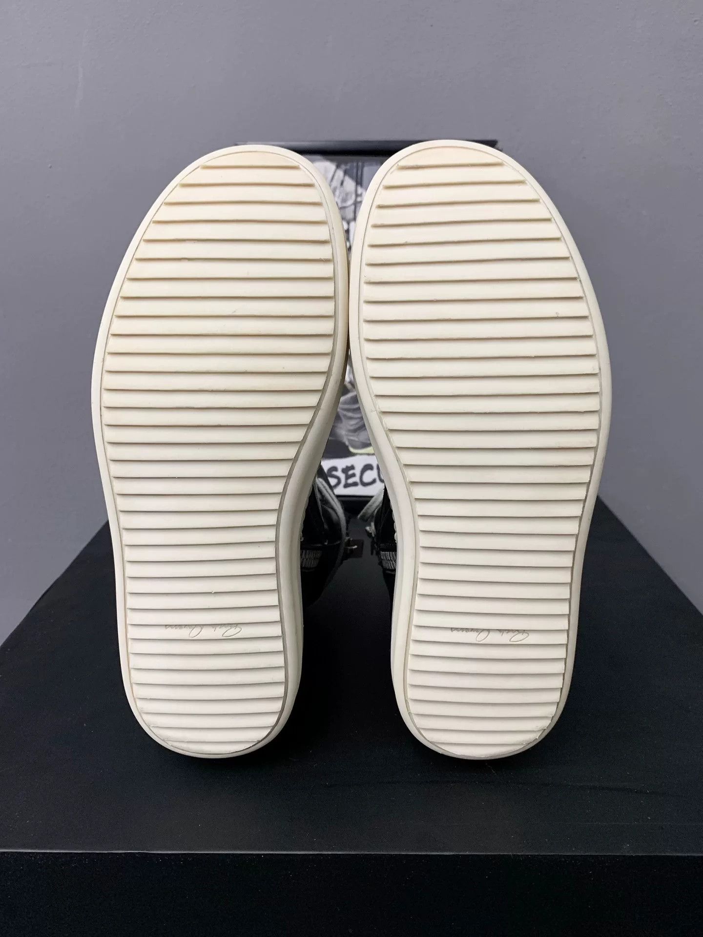 Rick Owens Rick Owens Geobasket Black Leather Size US 5 / IT 35 - 8 Thumbnail