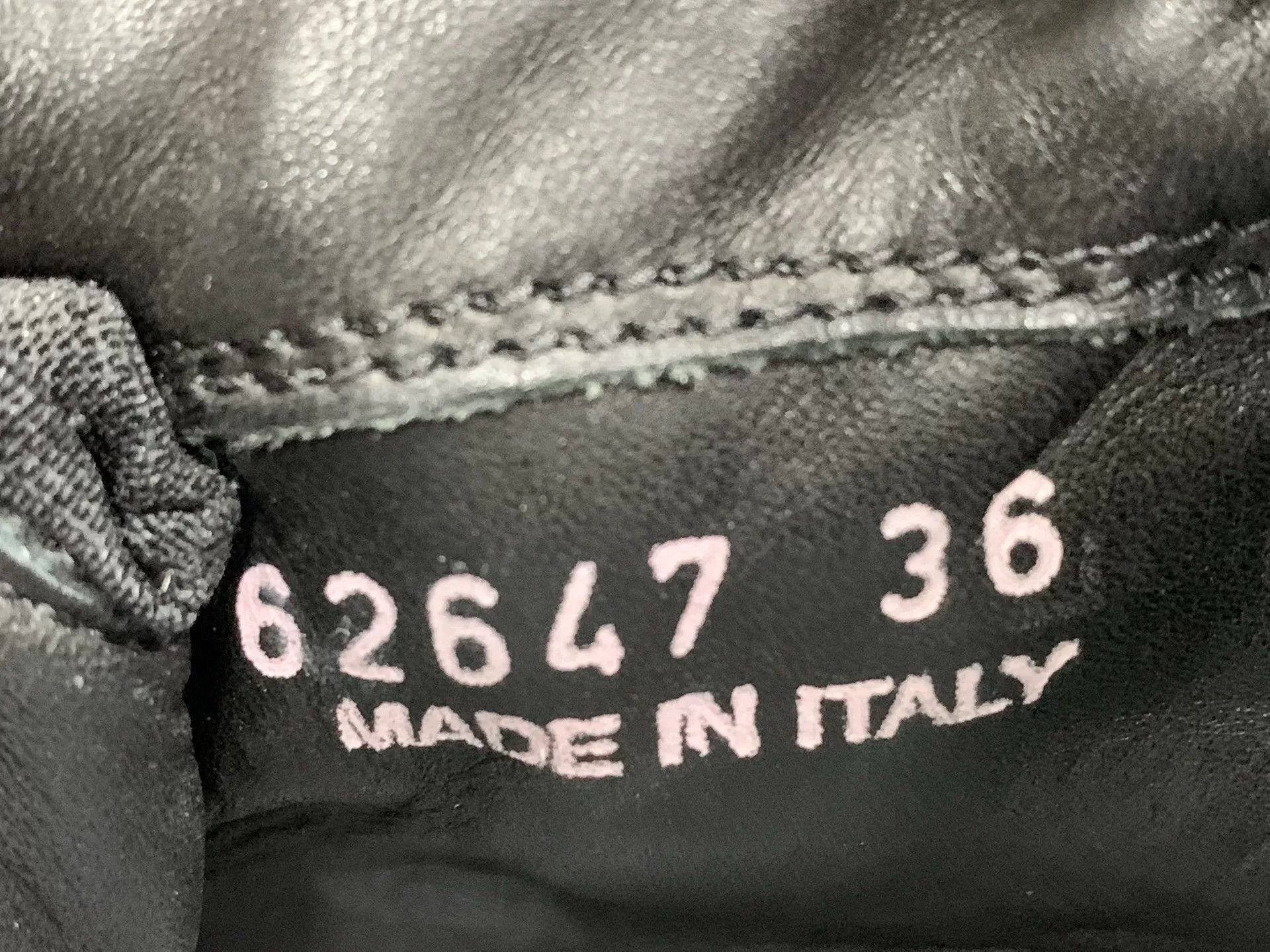 Rick Owens Rick Owens Geobasket Black Leather Size US 5 / IT 35 - 9 Thumbnail