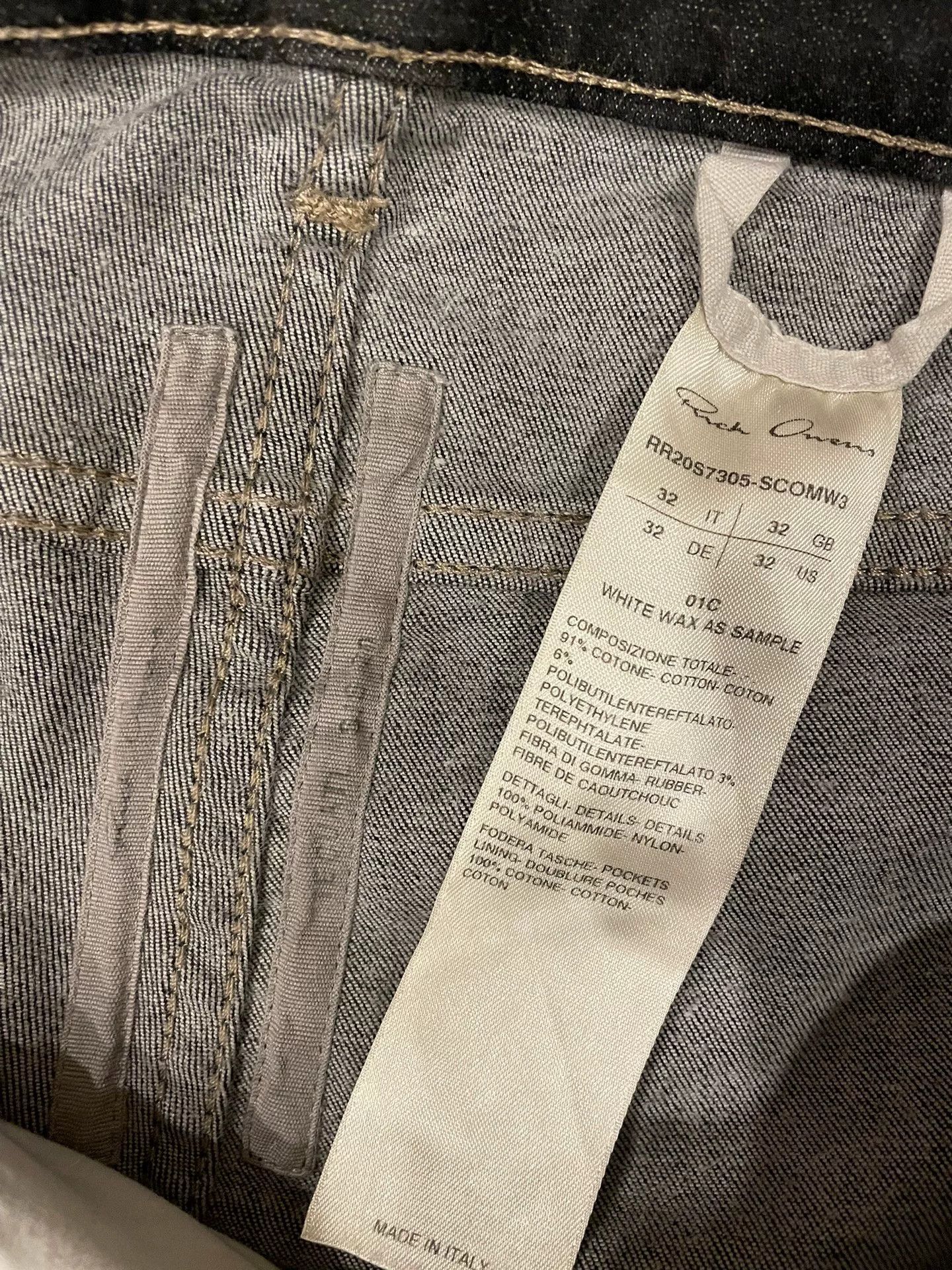 Rick Owens Rick Owens 20SS Skinny Denim Pants Size US 32 / EU 48 - 3 Thumbnail