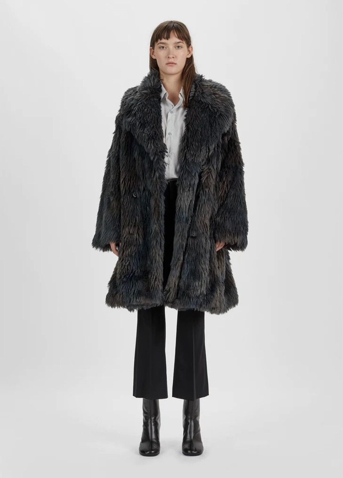 MM6 MM6 Maison Margiela Green Eco-Fur Jacket Size XS / US 0-2 / IT 36-38 - 6 Thumbnail