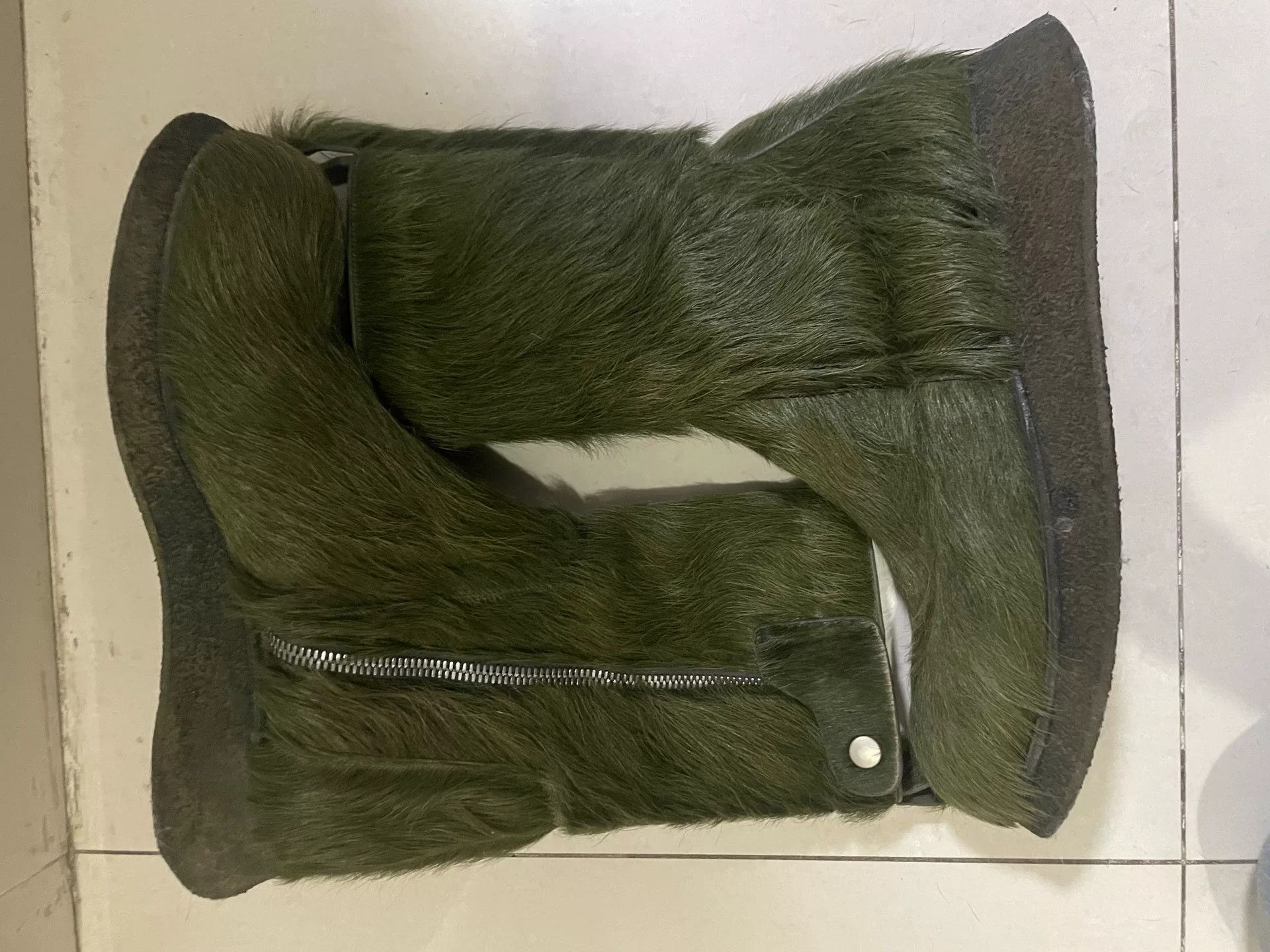 Rick Owens Rick Owens 21FW High-Top Combat Boots Size US 10 / EU 43 - 3 Thumbnail