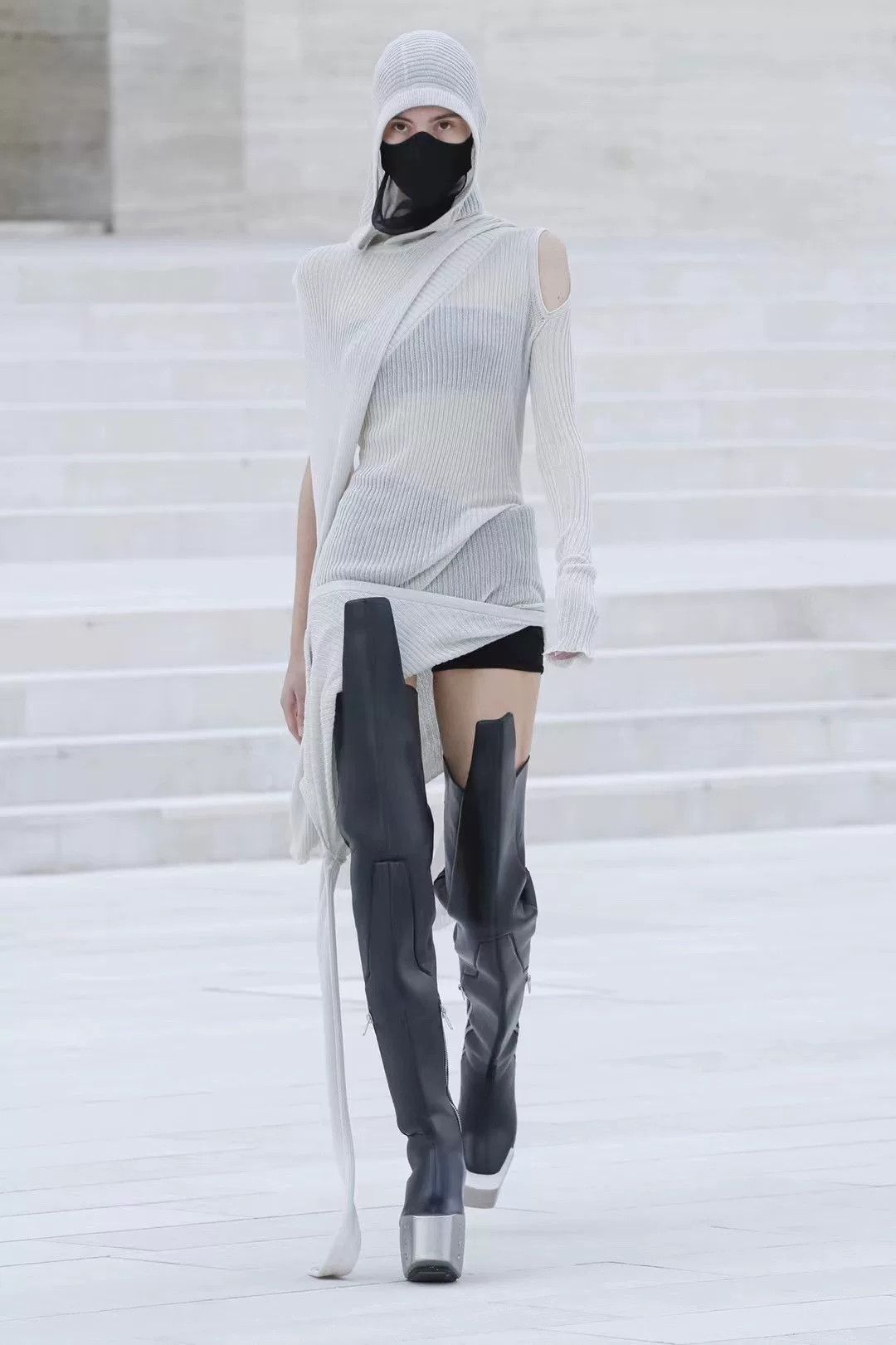 Rick Owens Rick Owens FW21 Banana Irregular Knit Top Size US M / EU 48-50 / 2 - 4 Thumbnail