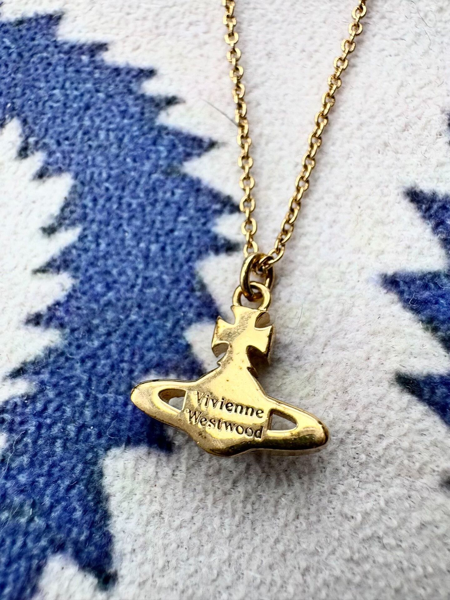 Vivienne Westwood Vivienne Westwood Saturn Pearl Necklace Size ONE SIZE - 5 Thumbnail