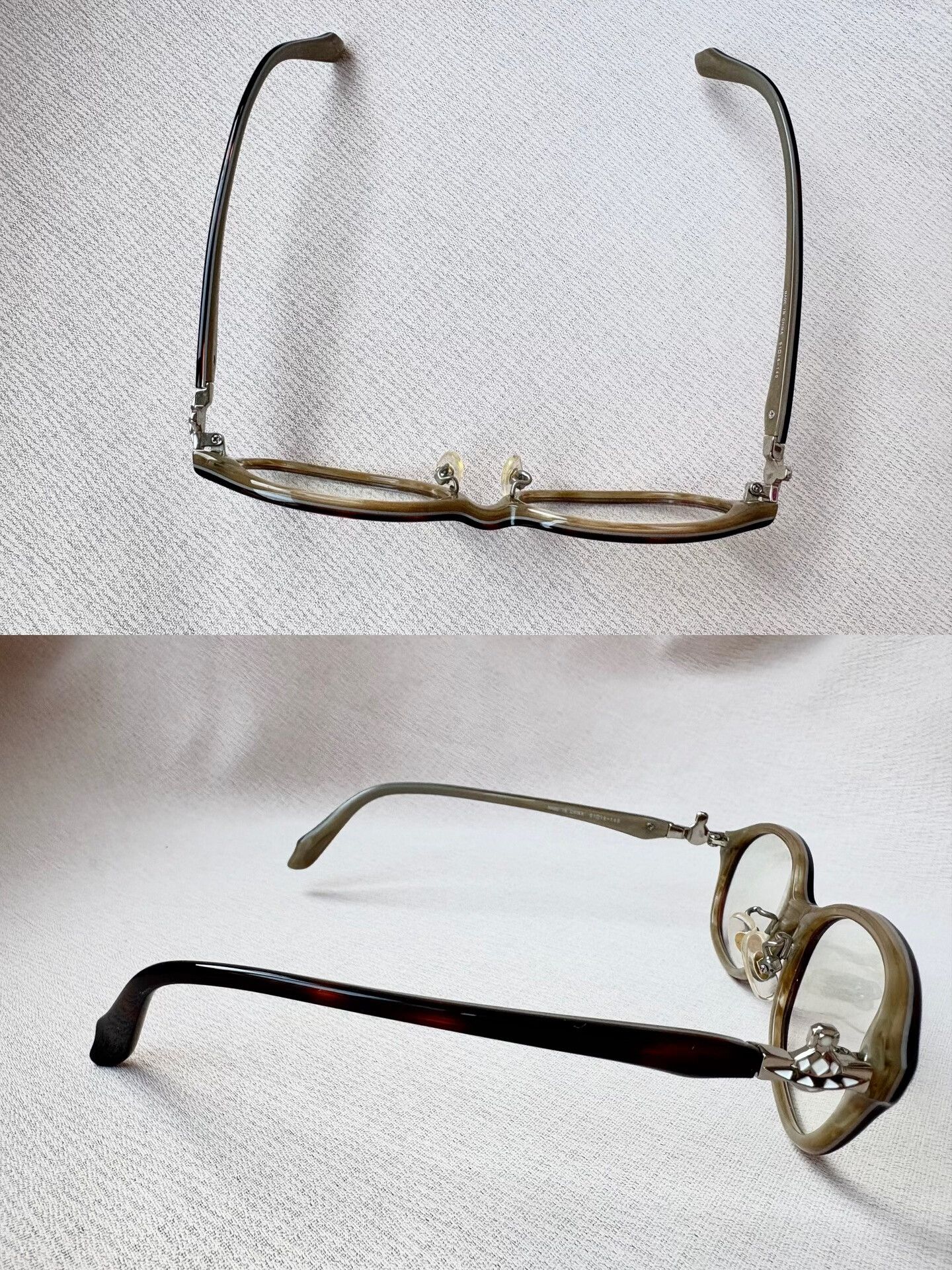 Vivienne Westwood Vivienne Westwood 3D Saturn Tortoiseshell Vintage Glasses Size ONE SIZE - 4 Thumbnail