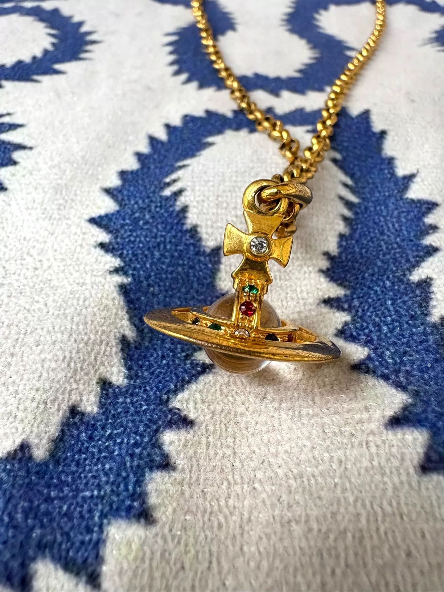 Vivienne Westwood 90s Vivienne Westwood Gold Orb Necklace Size ONE SIZE - 3 Thumbnail