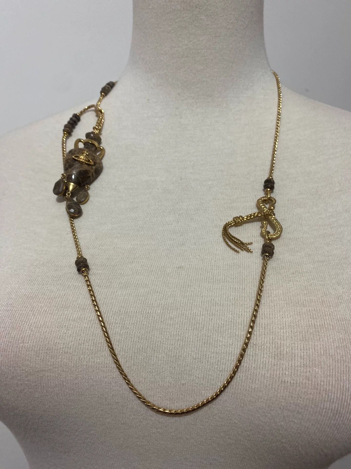 Vivienne Westwood Vivienne Westwood Vintage Marble Vase Necklace Size ONE SIZE - 8 Thumbnail