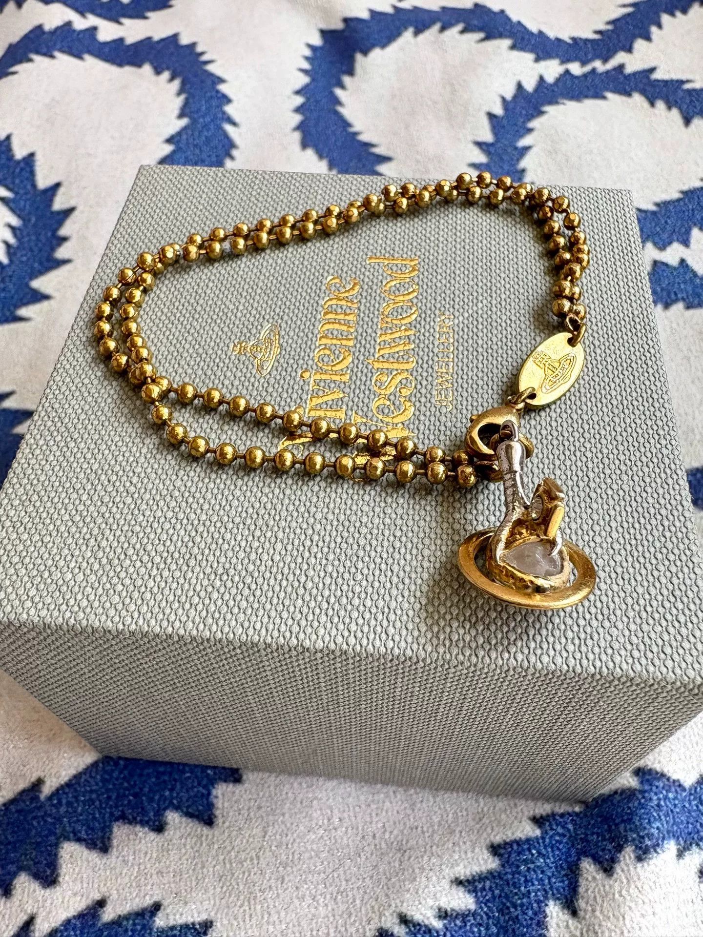 Vivienne Westwood Vivienne Westwood Vintage Pink Jade Bracelet Size ONE SIZE - 2 Thumbnail