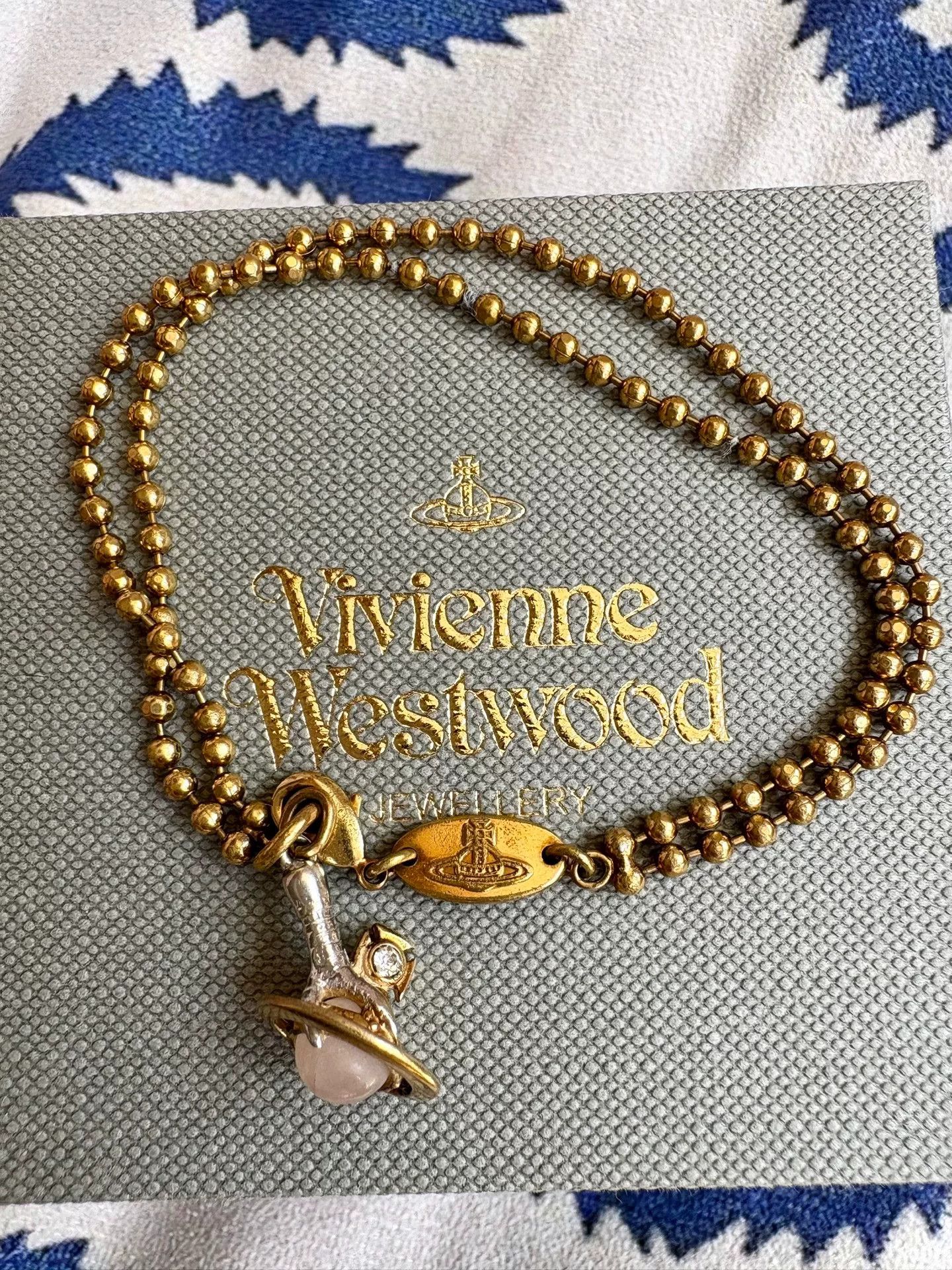 Vivienne Westwood Vivienne Westwood Vintage Pink Jade Bracelet Size ONE SIZE - 7 Thumbnail