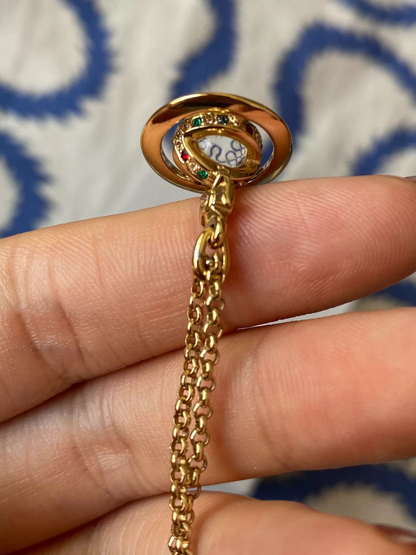 Vivienne Westwood Vivienne Westwood Vintage Gold Orb Necklace Size ONE SIZE - 6 Thumbnail