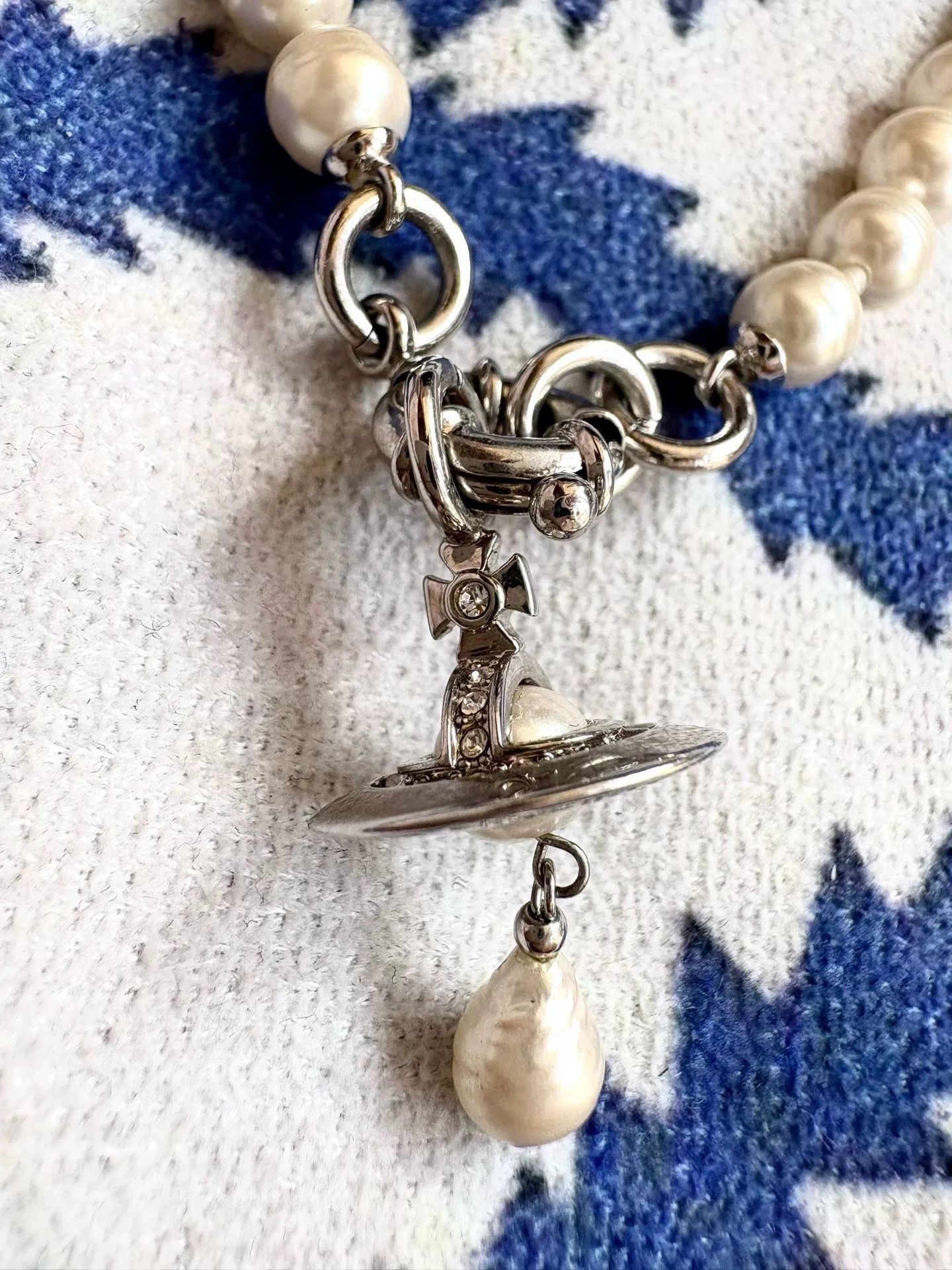 Vivienne Westwood Vivienne Westwood Baroque Pearl Necklace Size ONE SIZE - 6 Thumbnail