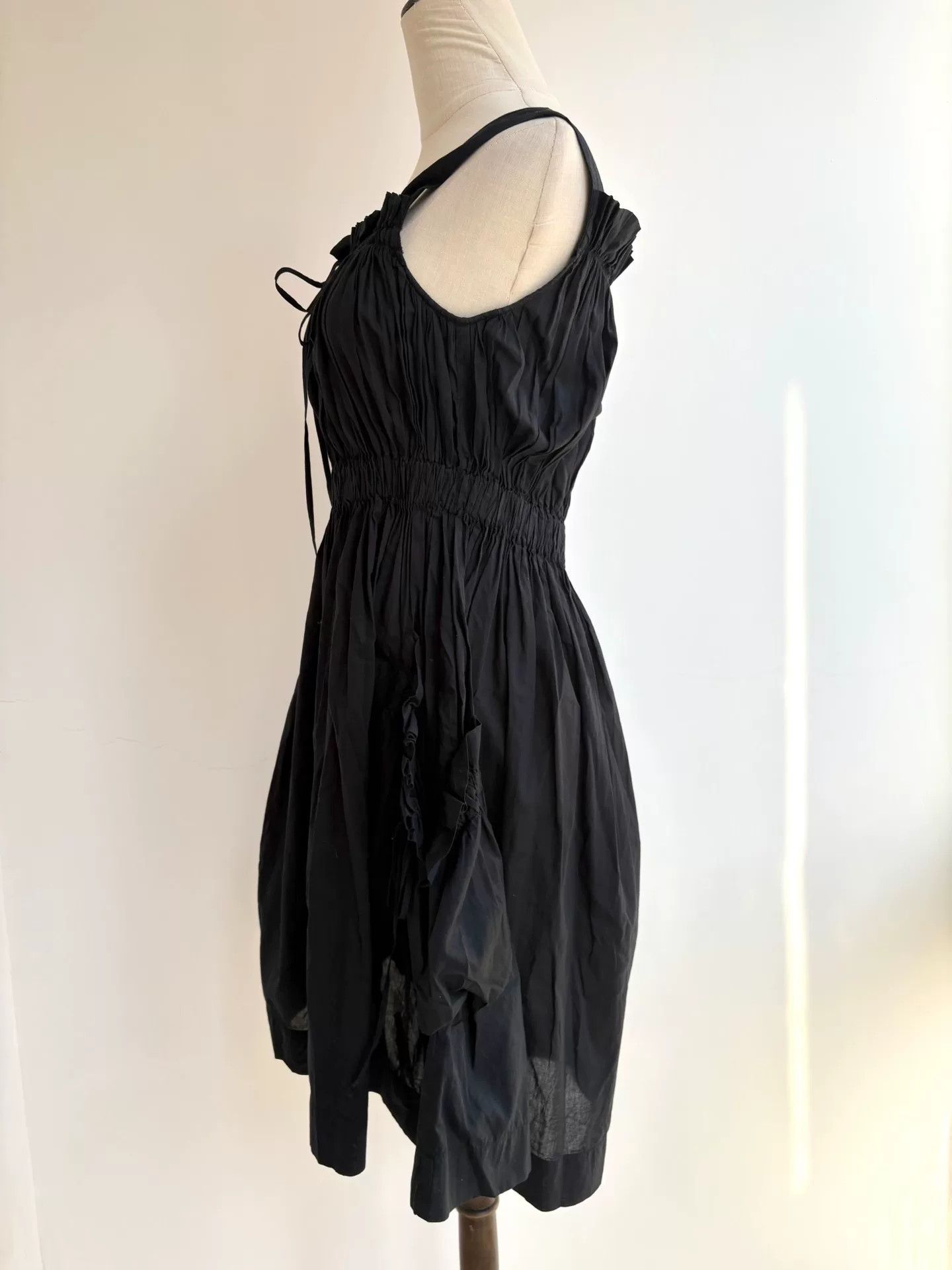 Vivienne Westwood Vivienne Westwood Vintage Black Bow Dress Size S / US 4 / IT 40 - 6 Thumbnail