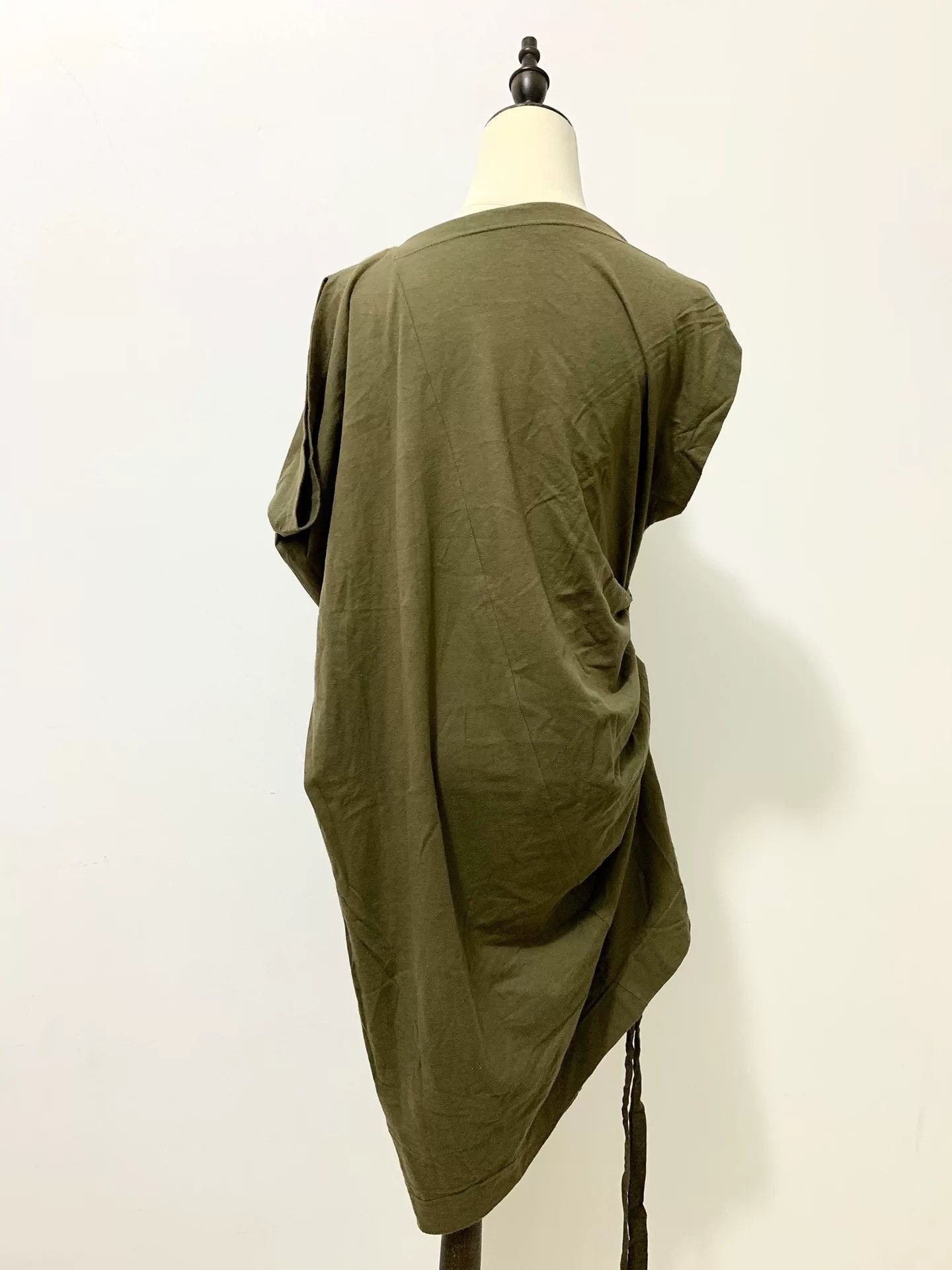 Vivienne Westwood Vivienne Westwood Army Green Cowl Neck Dress Size M / US 6-8 / IT 42-44 - 4 Thumbnail