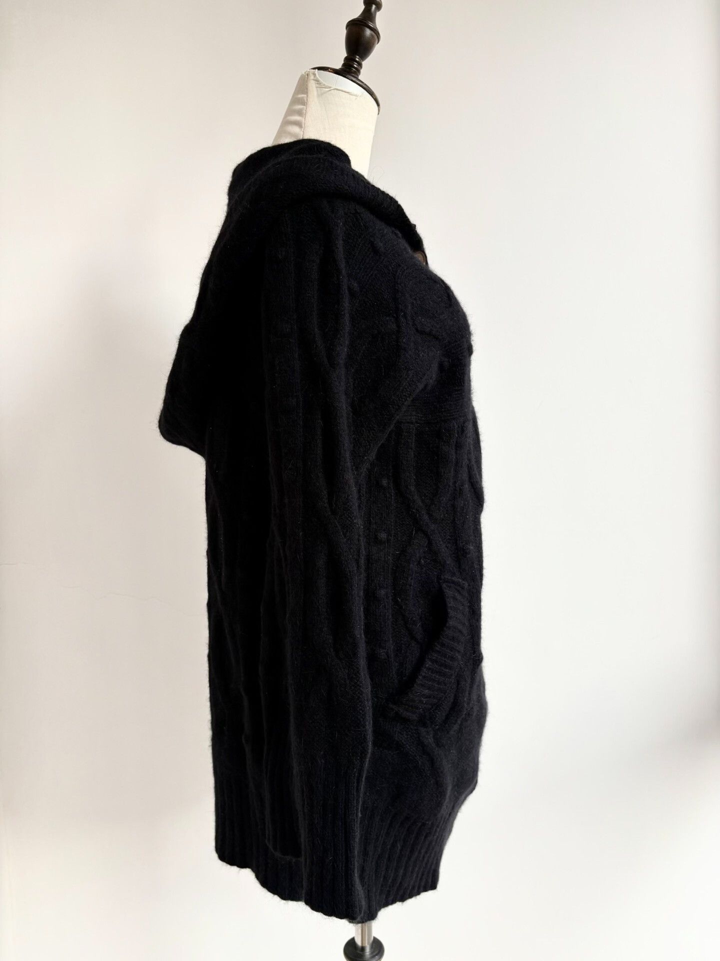 Vivienne Westwood Vivienne Westwood Vintage Black Polka Dot Knit Coat Size M / US 6-8 / IT 42-44 - 6 Thumbnail