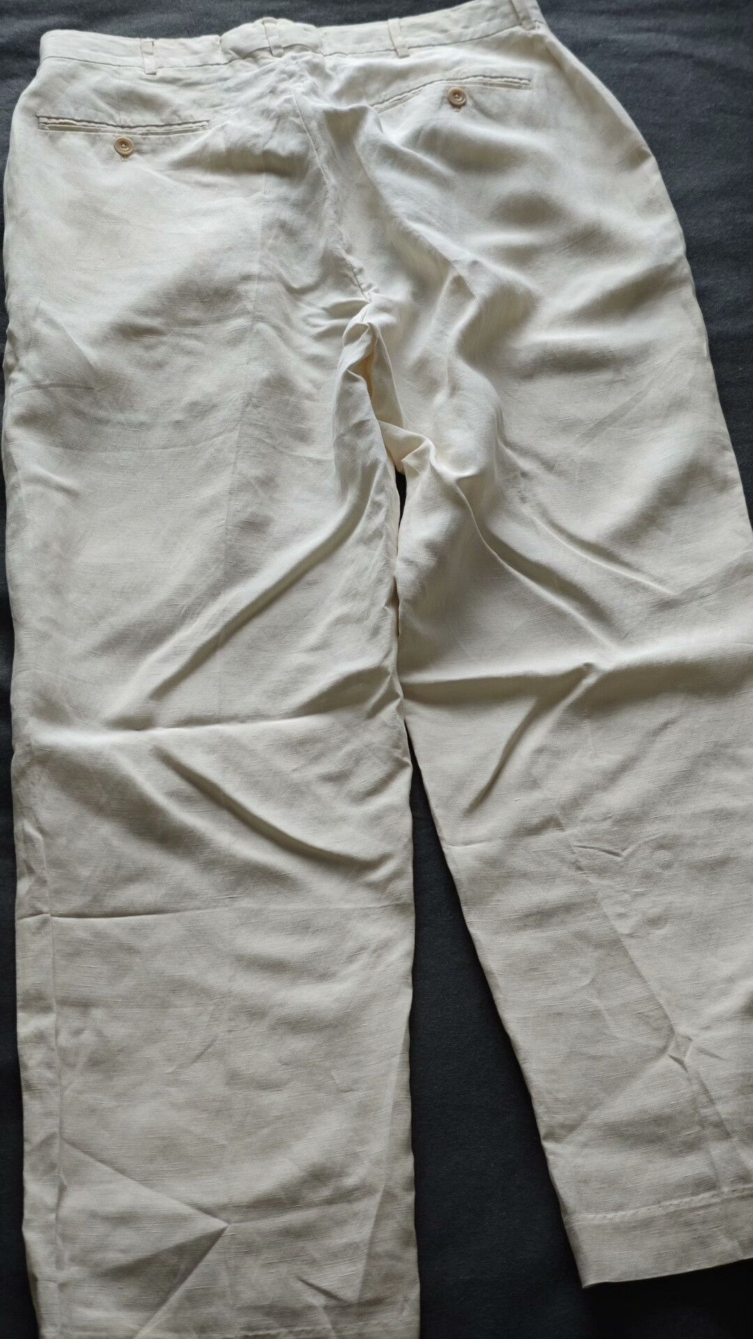 Polo Ralph Lauren Polo Ralph Lauren 90s Silk Linen Pants Size US 34 / EU 50 - 3 Thumbnail