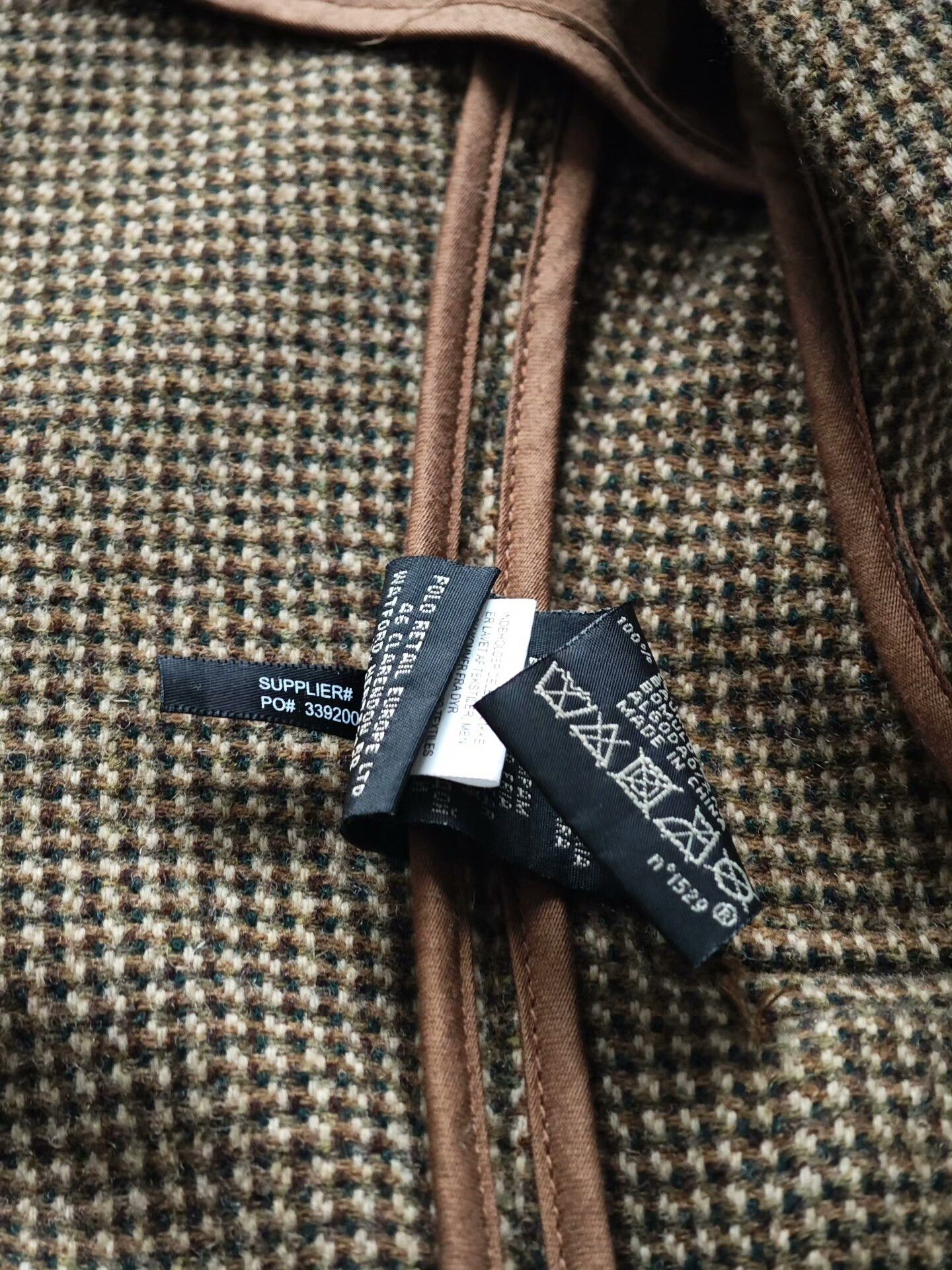 RRL Ralph Lauren RRL Ralph Lauren Houndstooth Hunting Blazer Size US S / EU 44-46 / 1 - 7 Thumbnail
