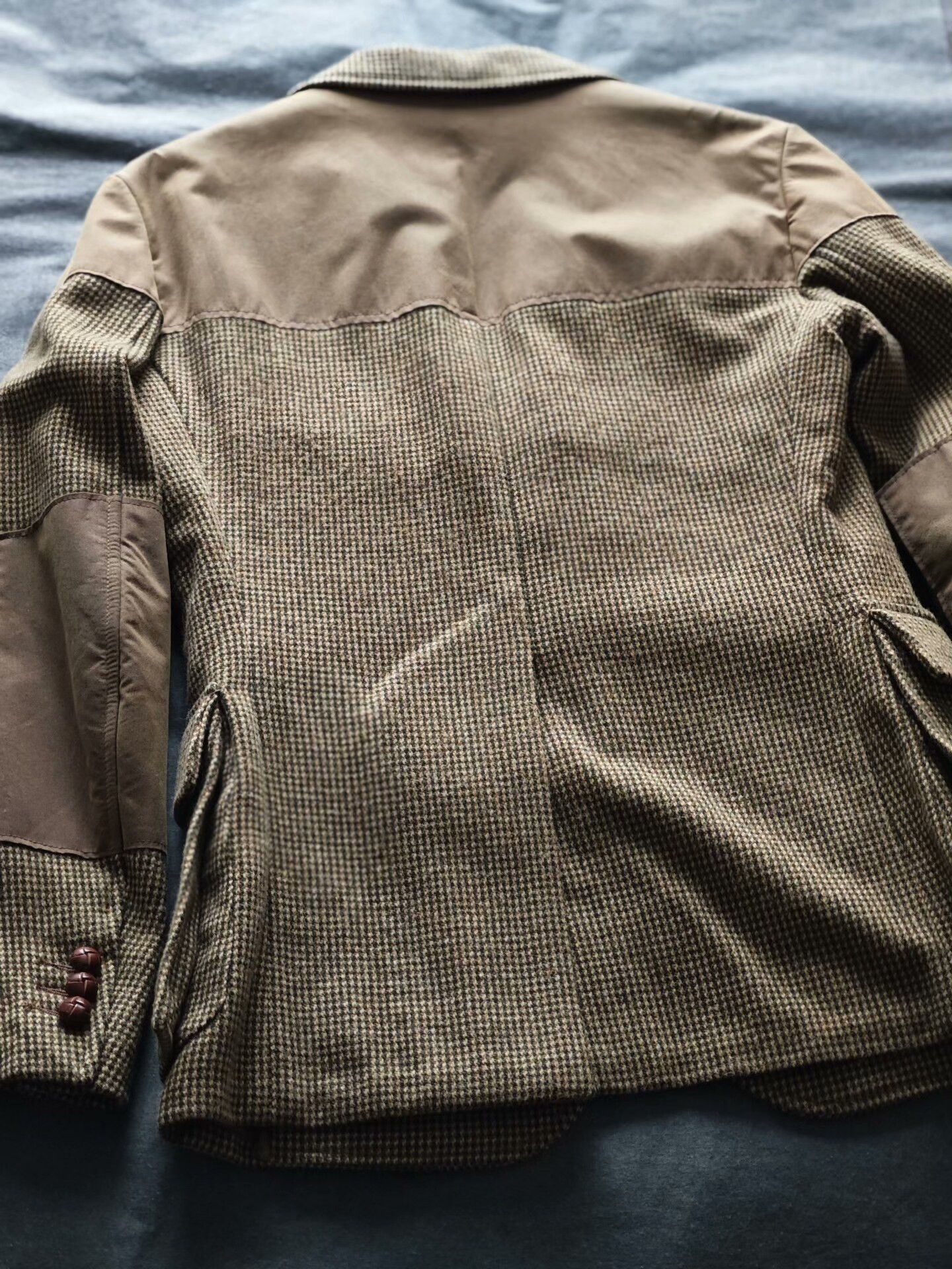 RRL Ralph Lauren RRL Ralph Lauren Houndstooth Hunting Blazer Size US S / EU 44-46 / 1 - 9 Thumbnail