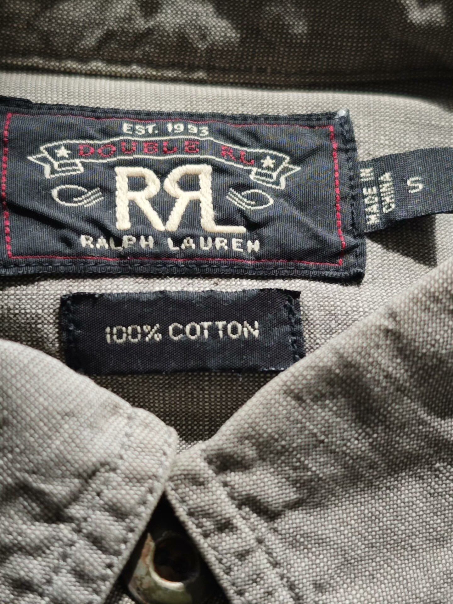 RRL Ralph Lauren RRL Ralph Lauren Workwear Shirt Size US S / EU 44-46 / 1 - 9 Thumbnail