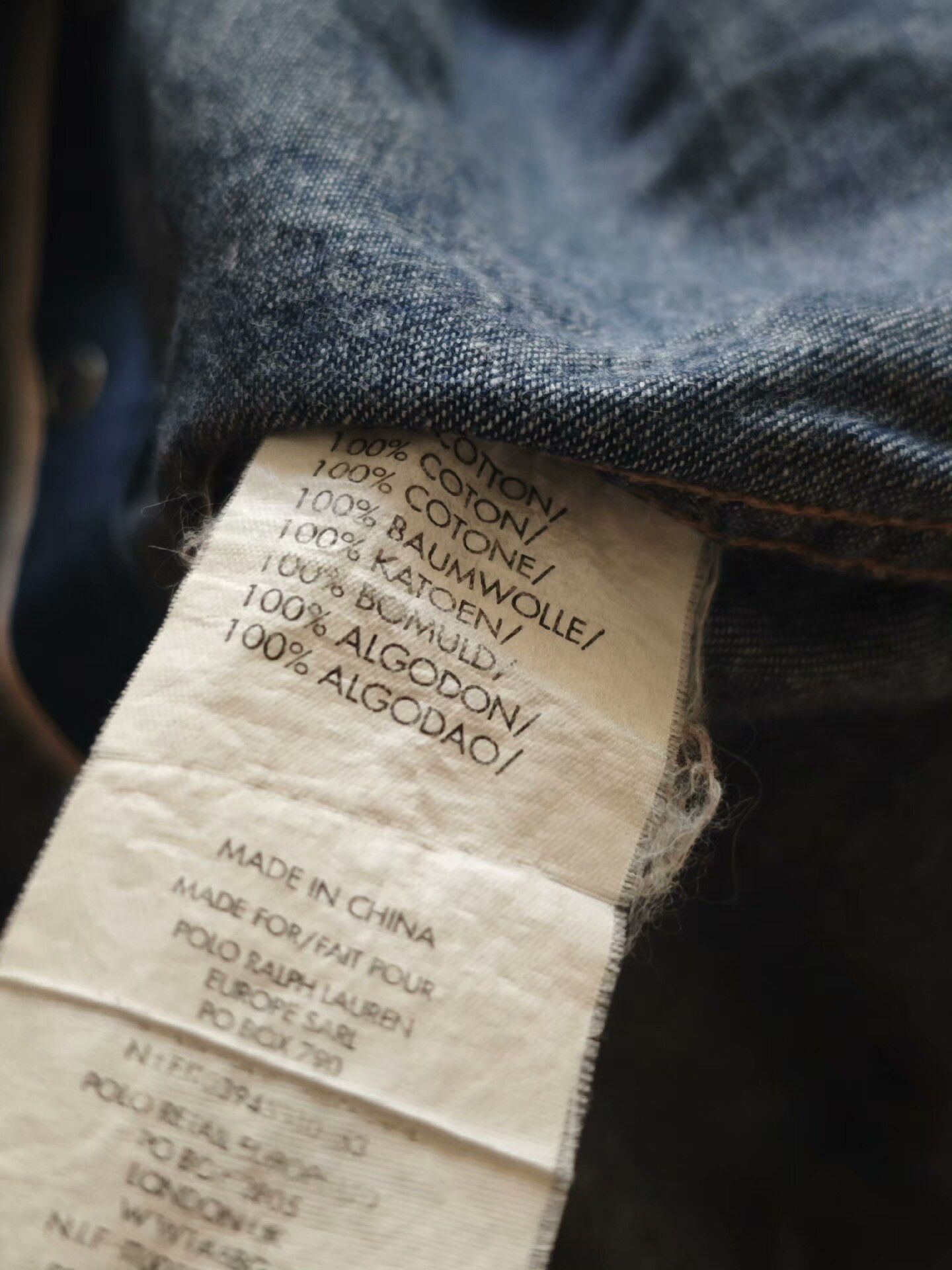 RRL Ralph Lauren Vintage RRL Denim Shirt (Discontinued) Size US S / EU 44-46 / 1 - 7 Thumbnail