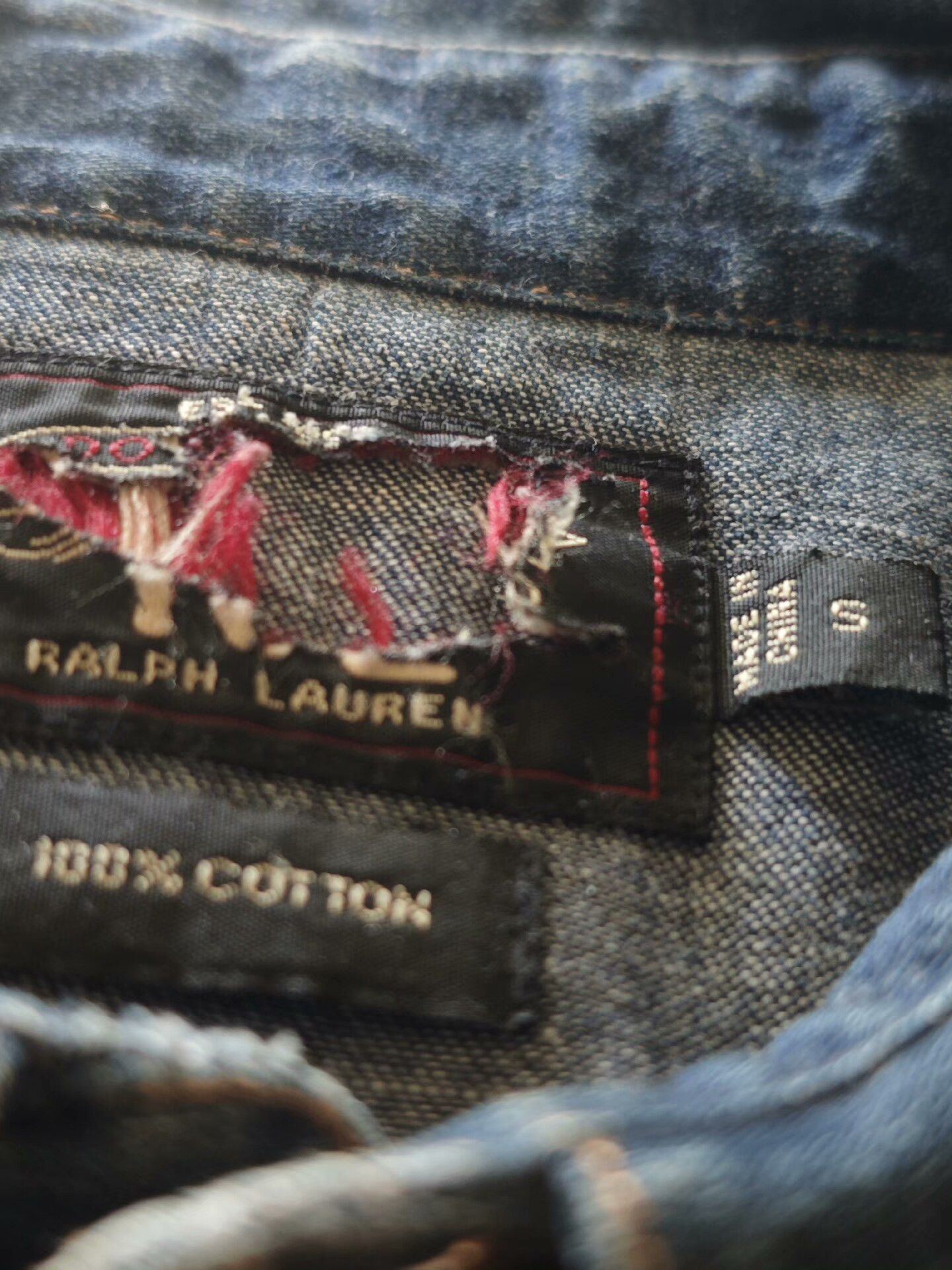 RRL Ralph Lauren Vintage RRL Denim Shirt (Discontinued) Size US S / EU 44-46 / 1 - 4 Thumbnail
