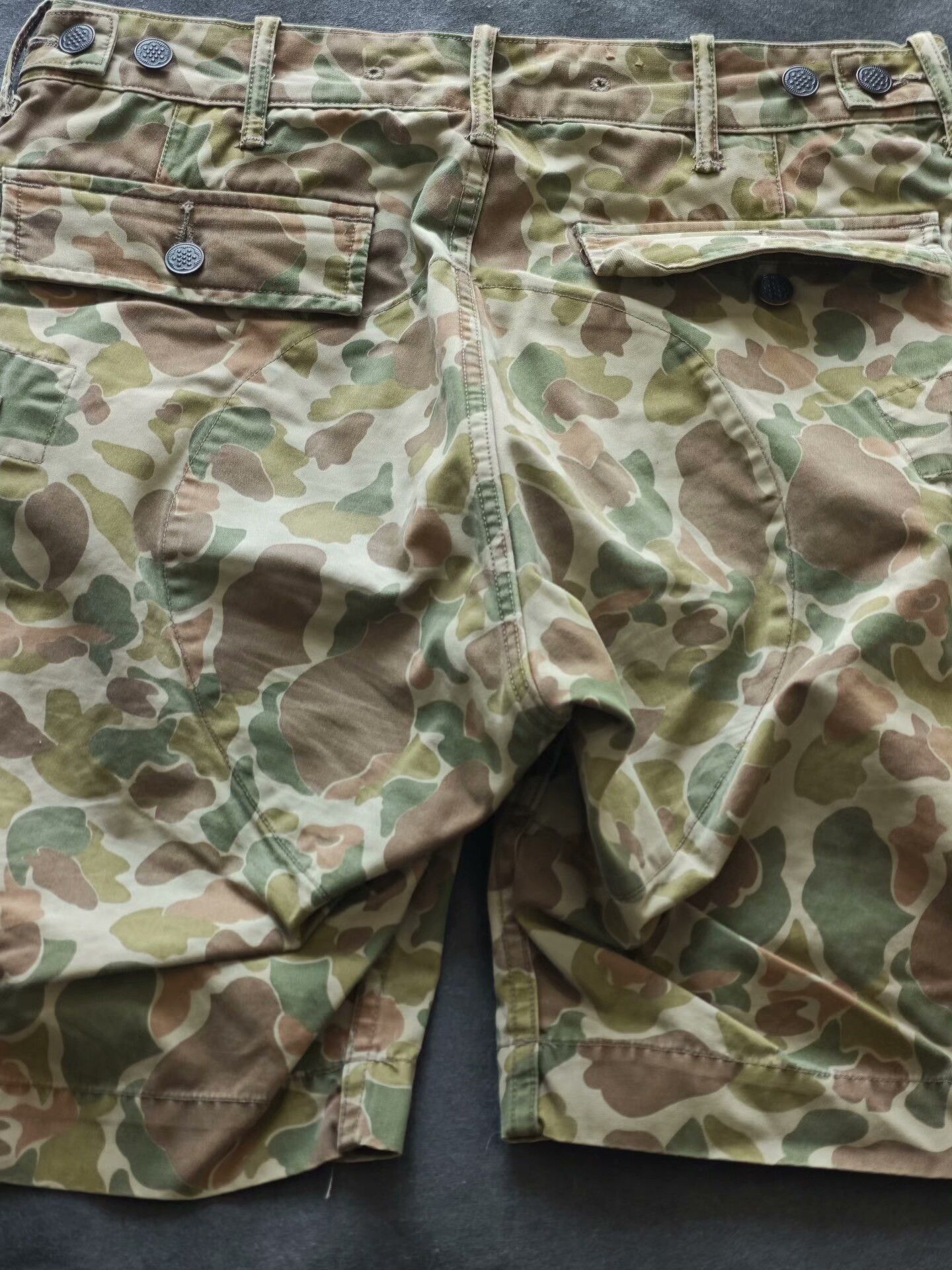 RRL Ralph Lauren RRL Camouflage Cargo Shorts Size US 30 / EU 46 - 2 Thumbnail
