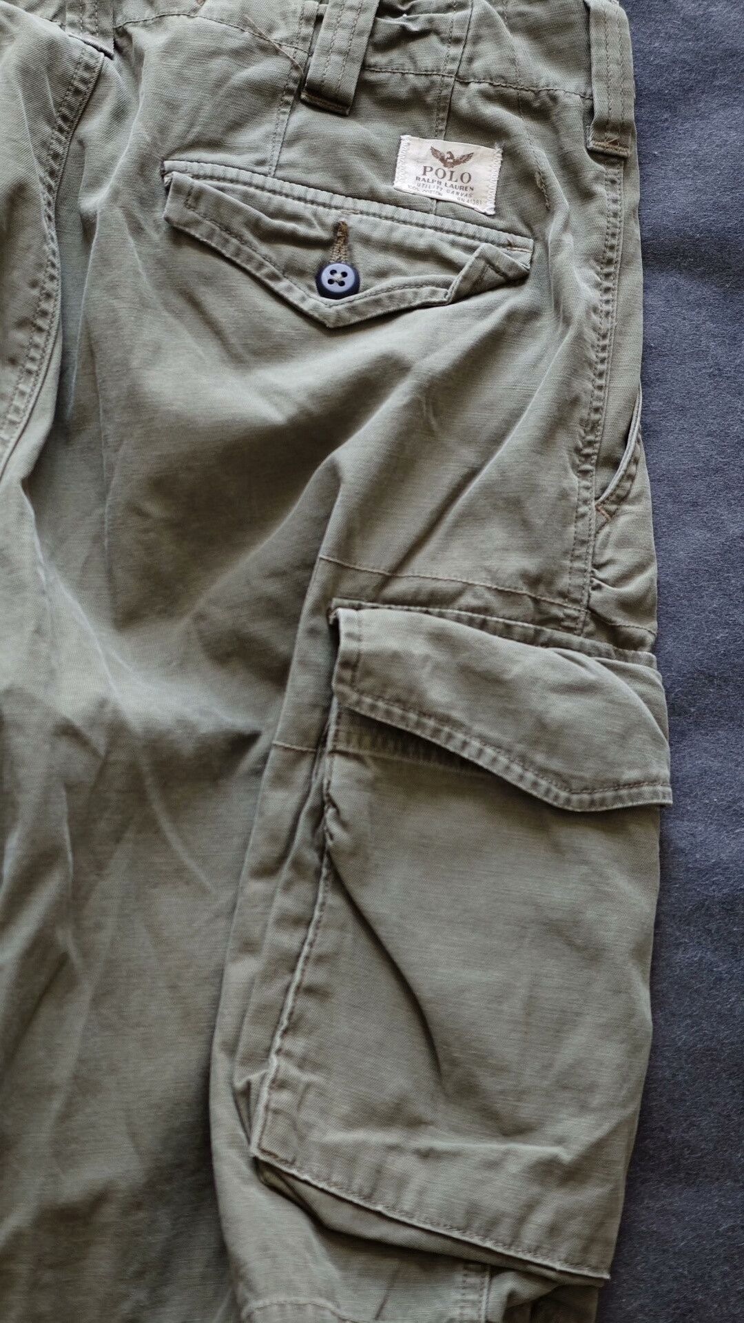 Polo Ralph Lauren Polo Ralph Lauren Vintage Military Cargo Shorts Size US 32 / EU 48 - 6 Thumbnail