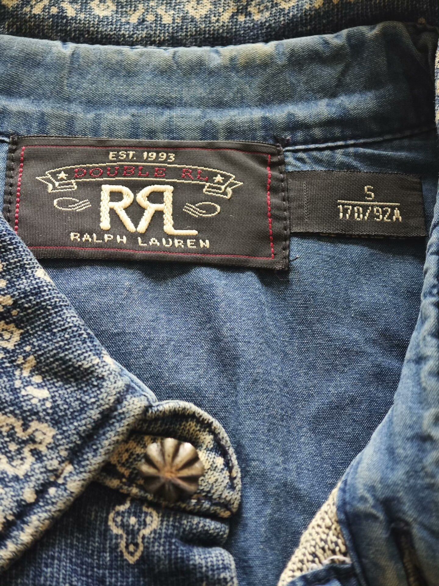 RRL Ralph Lauren RRL Ralph Lauren Striped Shirt Size US S / EU 44-46 / 1 - 7 Thumbnail