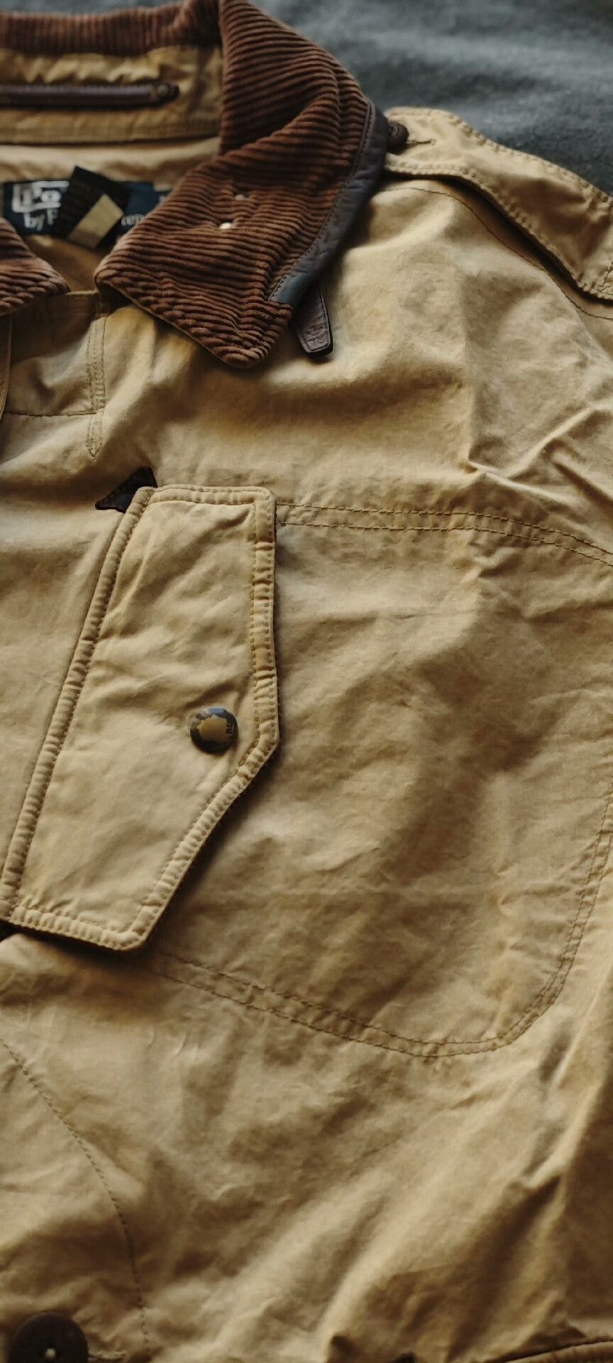 Polo Ralph Lauren Ralph Lauren Vintage Waxed Cotton Trench Coat Size US M / EU 48-50 / 2 - 5 Thumbnail
