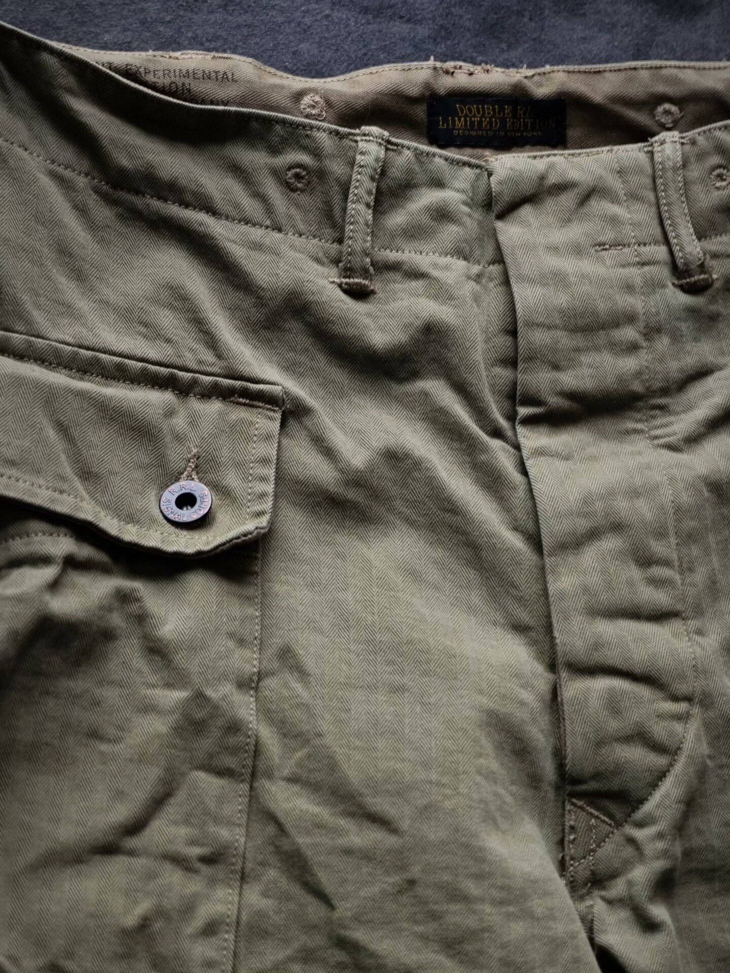 RRL Ralph Lauren Double RL Limited Military Pants Size US 28 / EU 44 - 3 Thumbnail